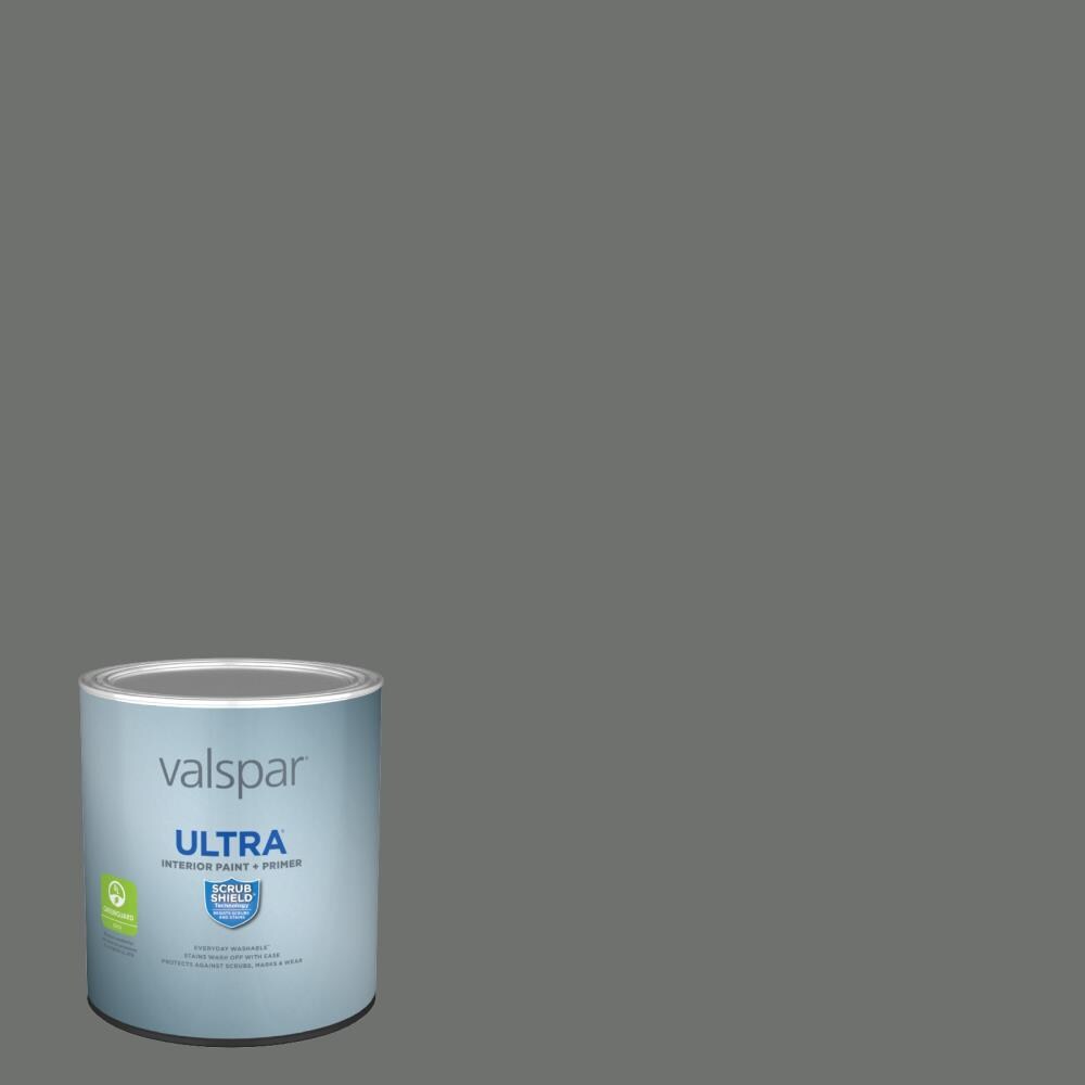 Valspar Ultra Semi-Gloss Ocean Storm 4004-2b Interior Paint (1-Quart ...