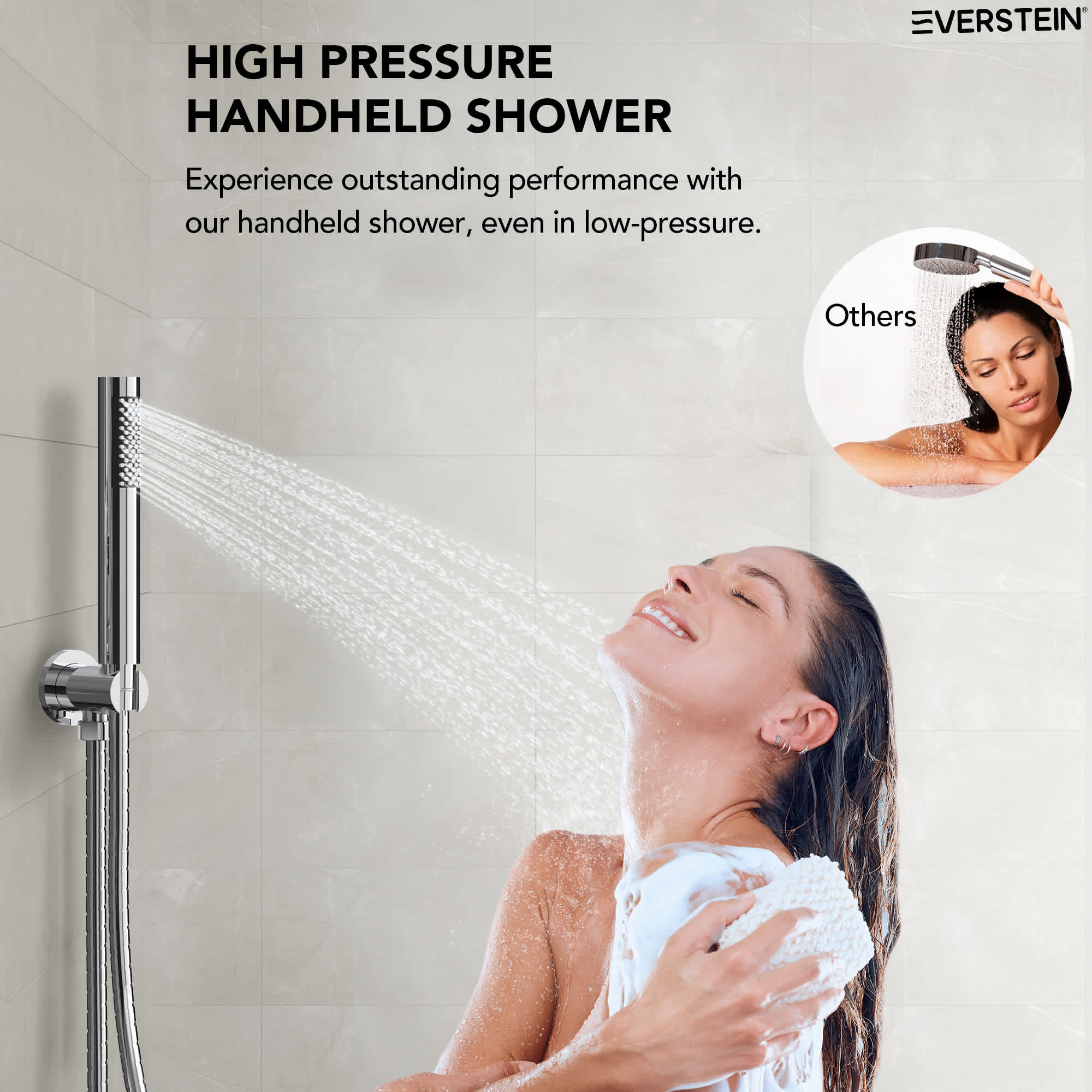 EVERSTEIN SFS-1057-CH10 Showerhead-Bar-Panels - View #7