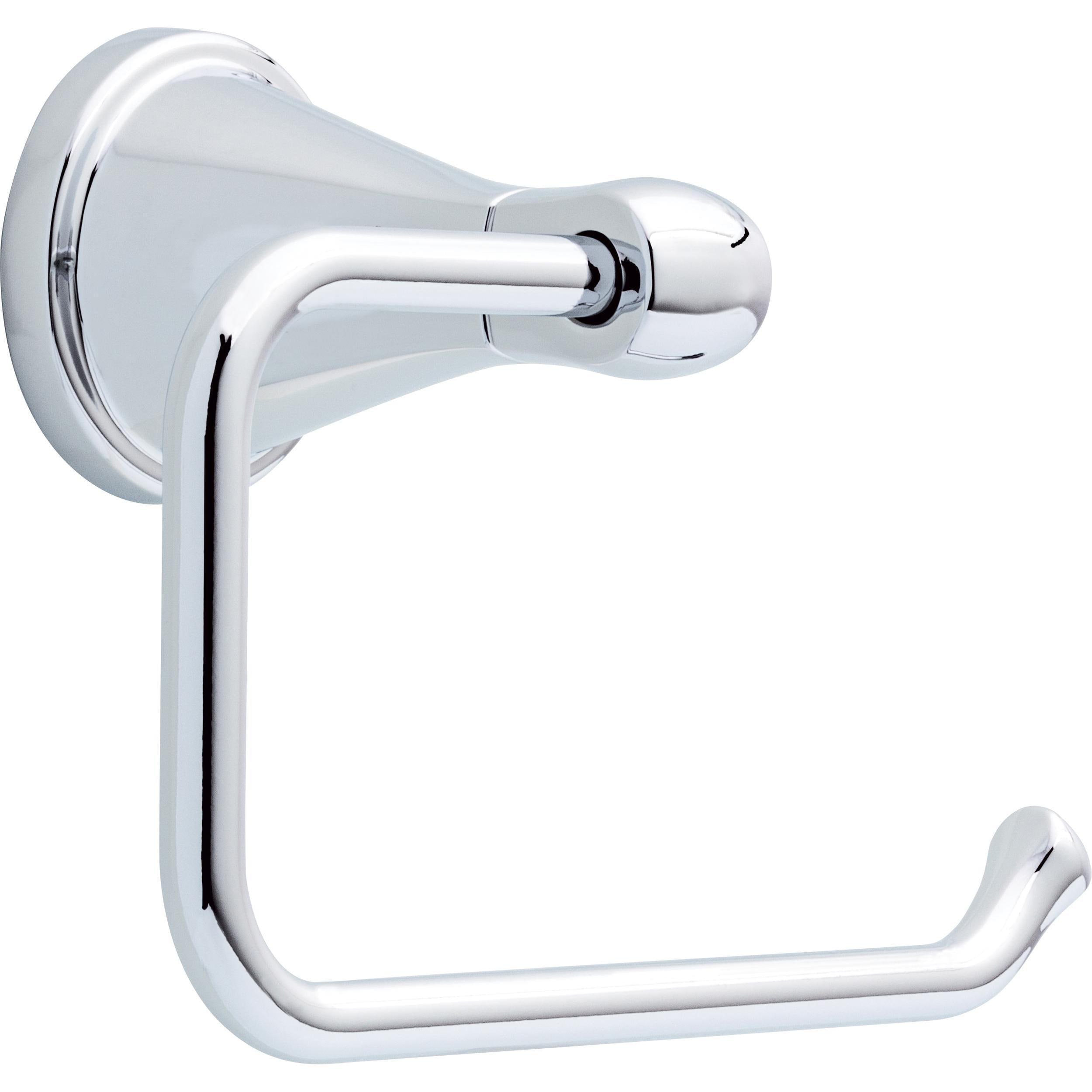Delta Becker Polished Chrome Wall Mount Euro Toilet Paper Holder in the Toilet  Paper Holders department at