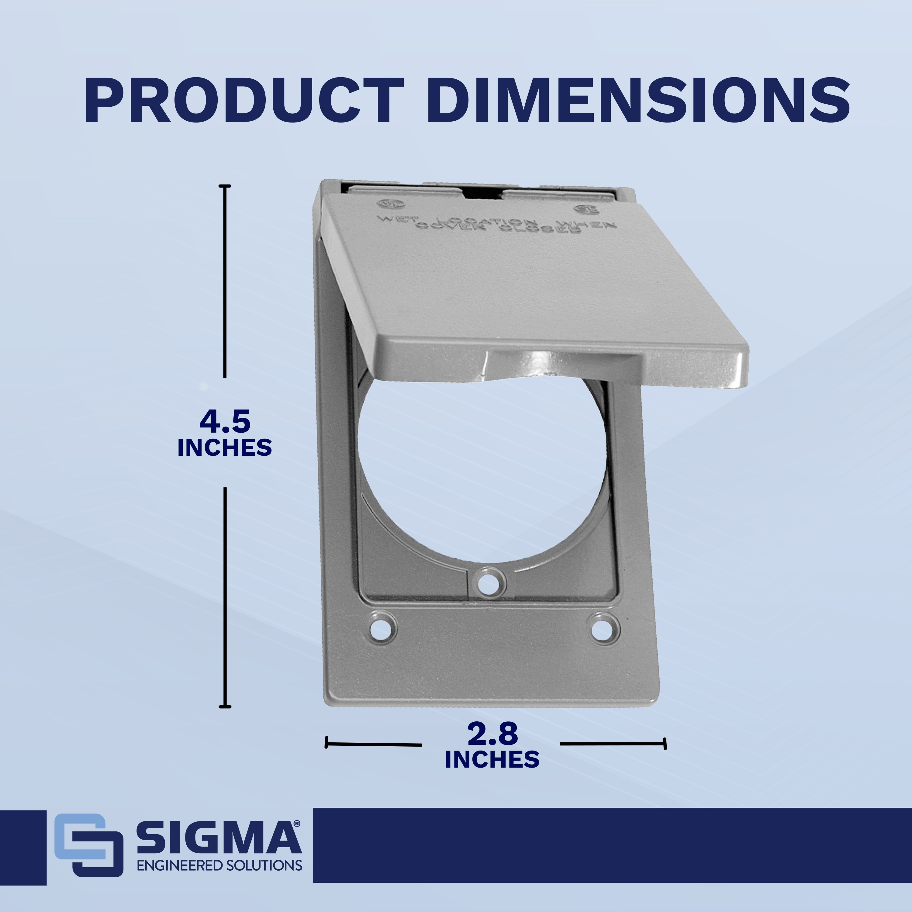 Sigma Engineered Solutions 14243 Electrical-Box-Covers - View #3
