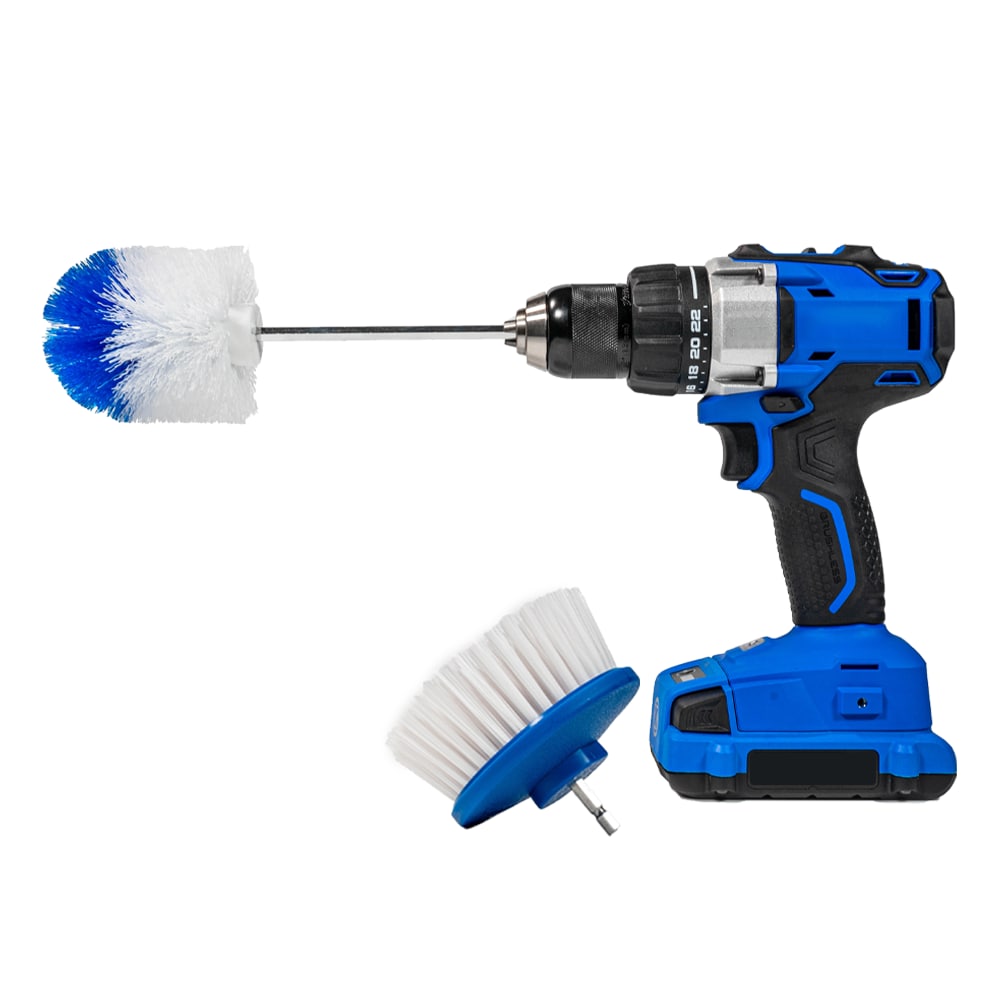 RotoScrub Cleaning Kit Attachment in the Drill Parts & Attachments  department at