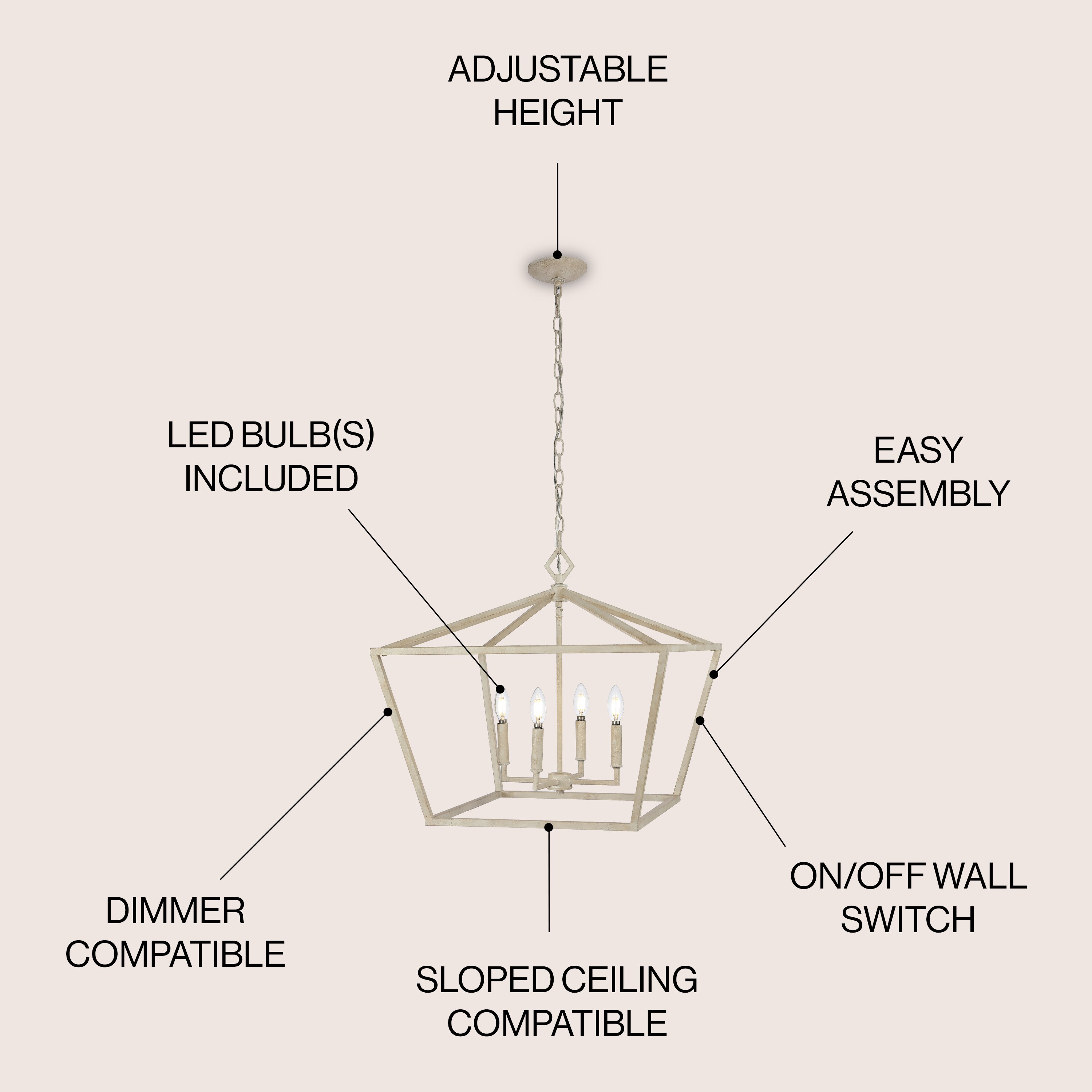 JONATHAN  Y JYL7520A Pendant-Lights - View #3