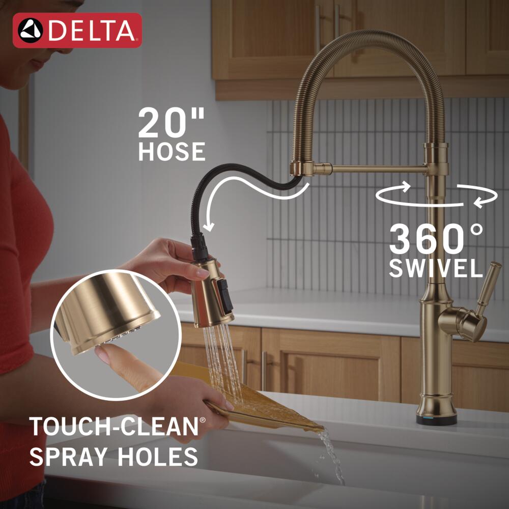 Delta 9684TL-CZ-PR-DST Kitchen-Faucets - View #11