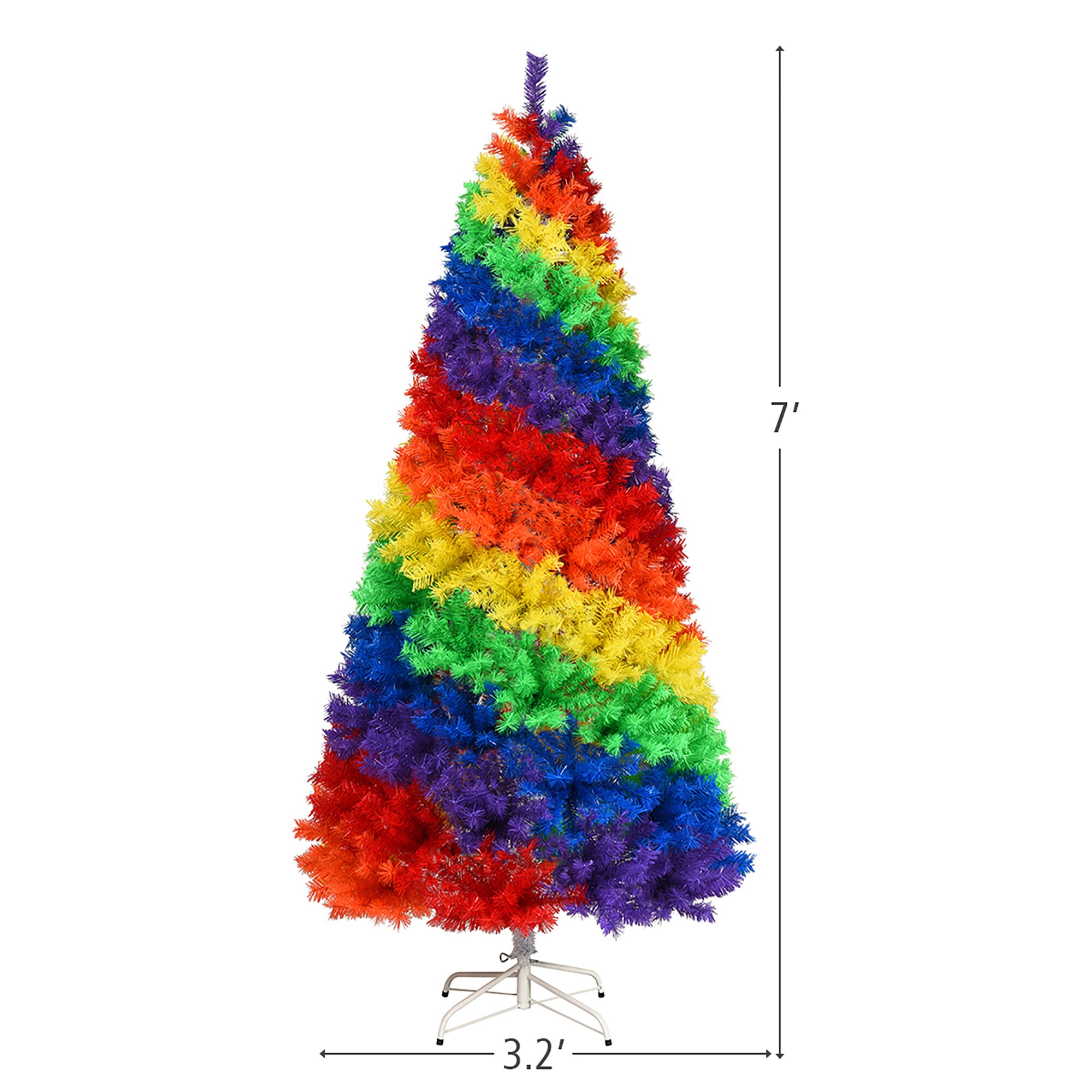 Costway CM22830 Artificial-Christmas-Trees - View #7
