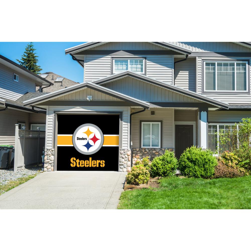 Imperial International 7-ft W x 8-ft H Pittsburgh Steelers Single