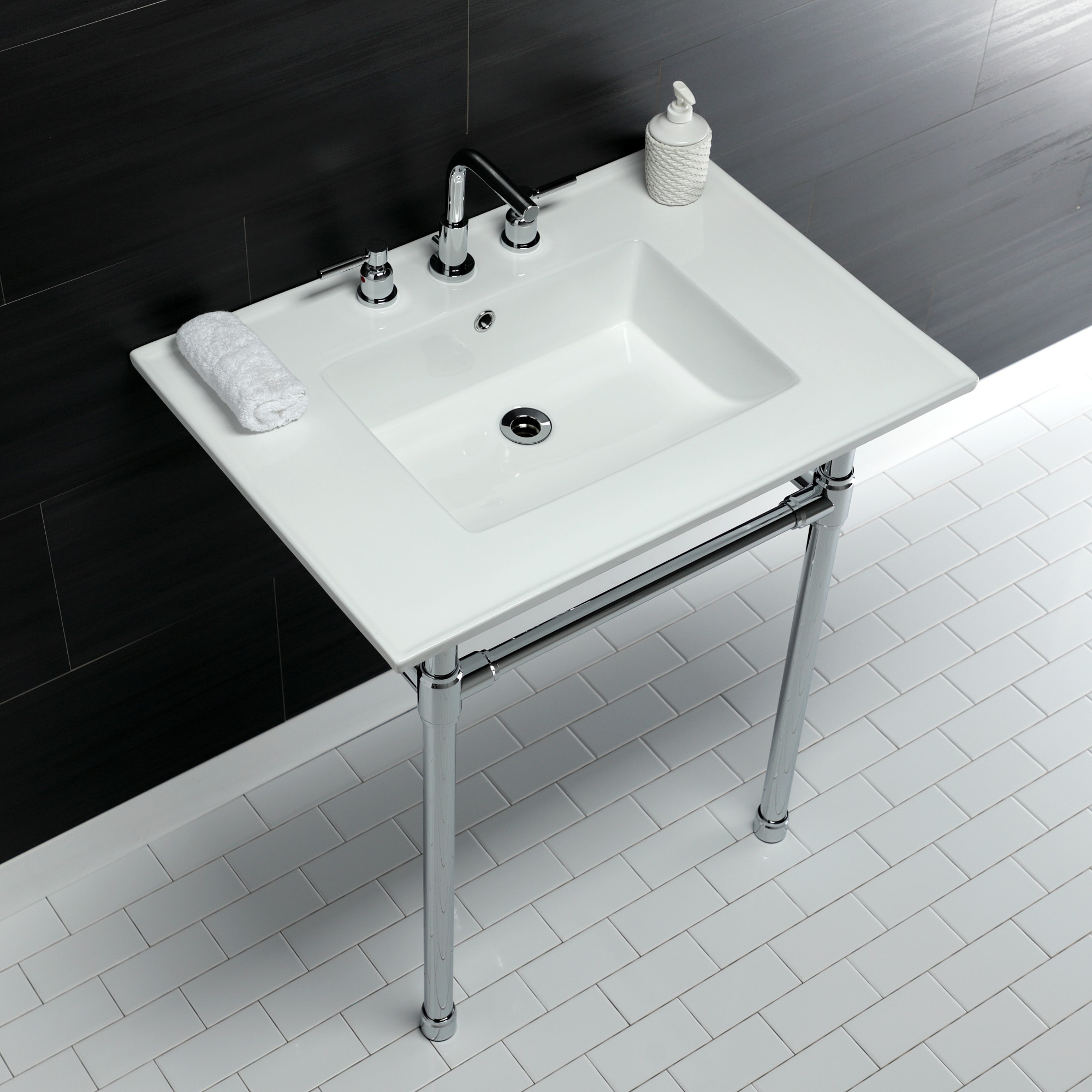 Kingston Brass WLKVPB31227W81 Bath-Sink - View #9