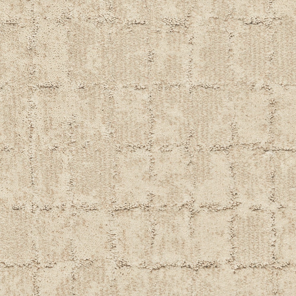 STAINMASTER STP64-L010-0808 (Sample) Mellow Walk Sandcastle Brown 38-oz sq yard Polyester Pattern Indoor Carpet