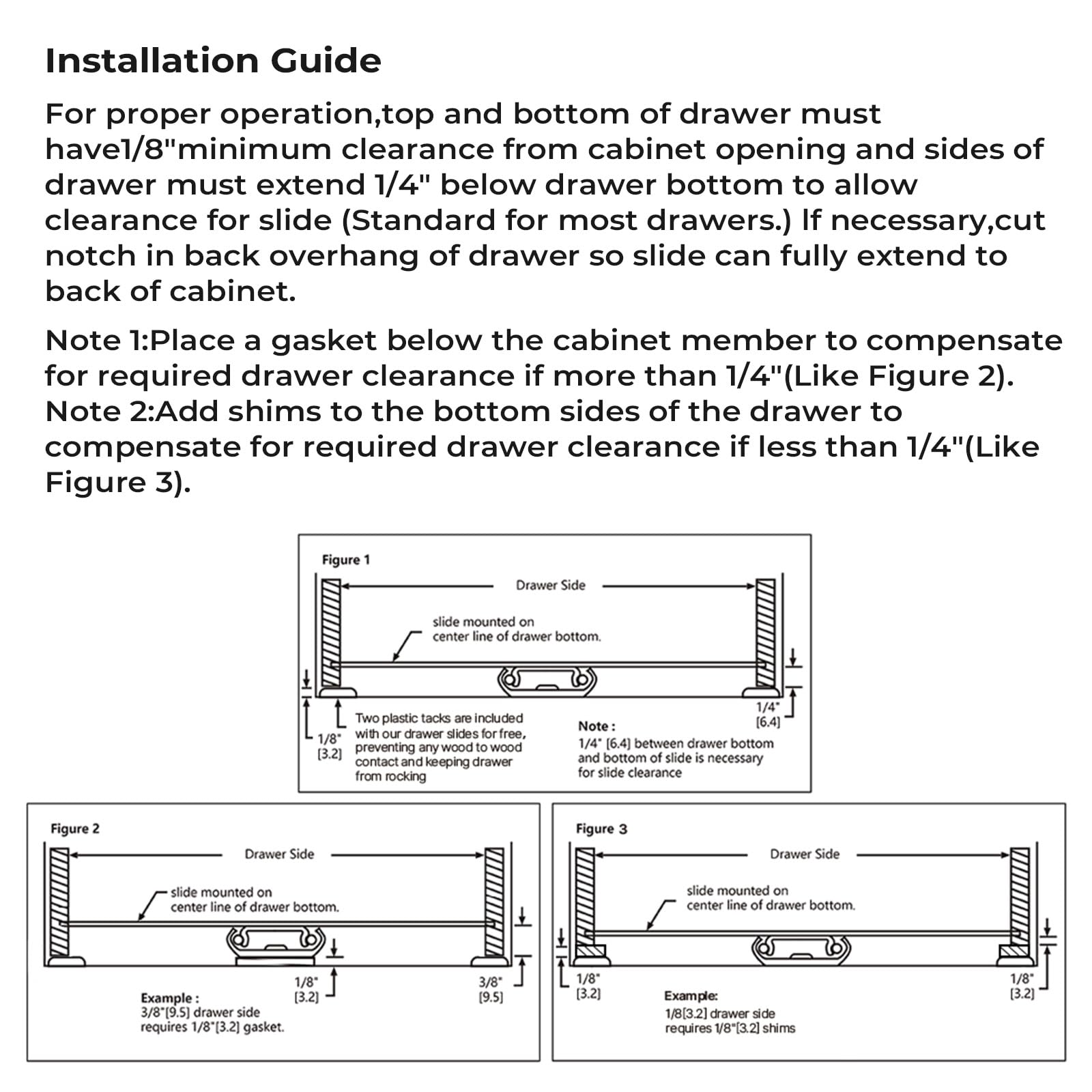 Aoibox LABAO67V Drawer-Slides - View #5