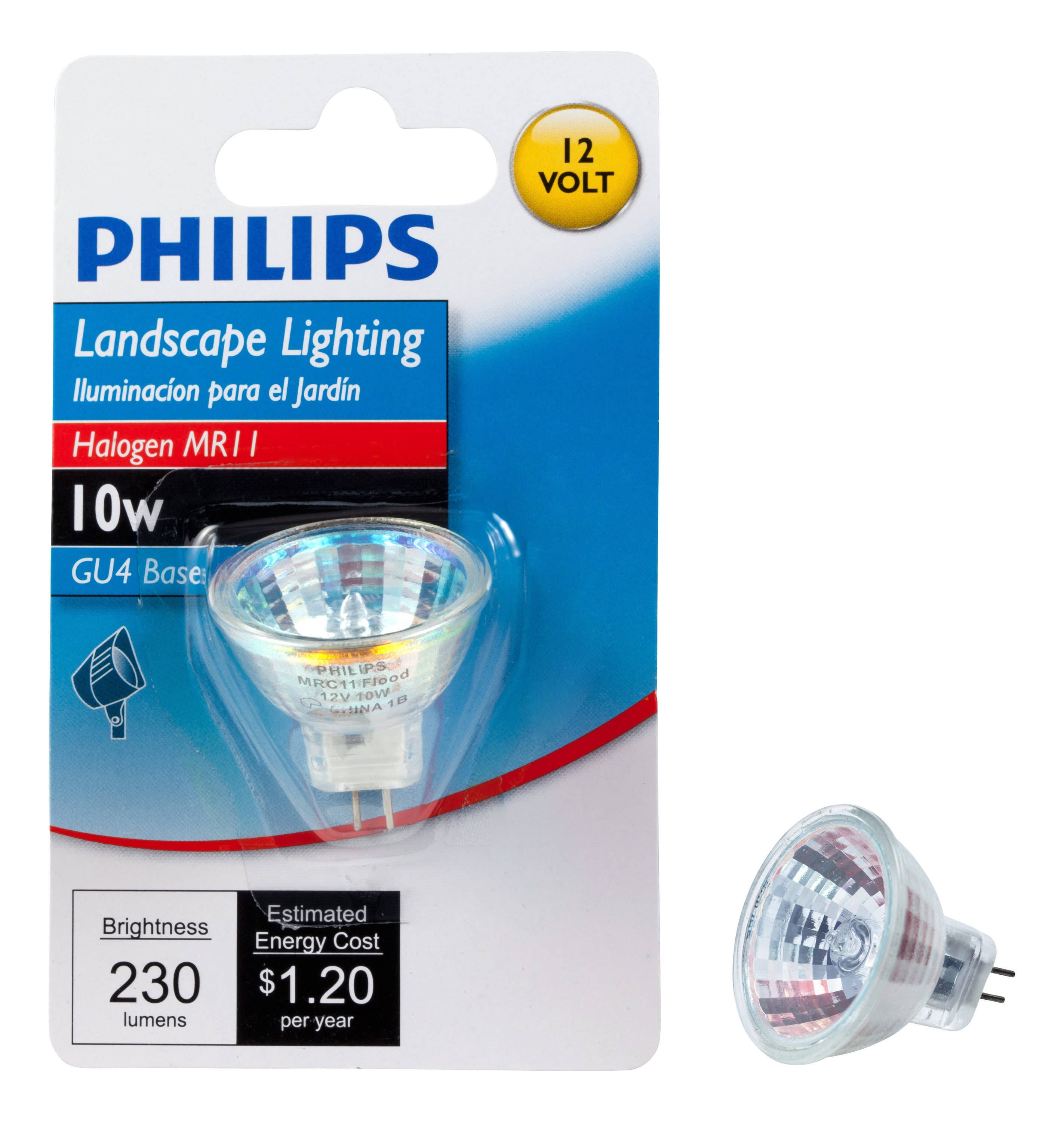 Beschikbaar Regan Voorstad Philips MR11 Bright White Light Fixture Halogen Light Bulb at Lowes.com