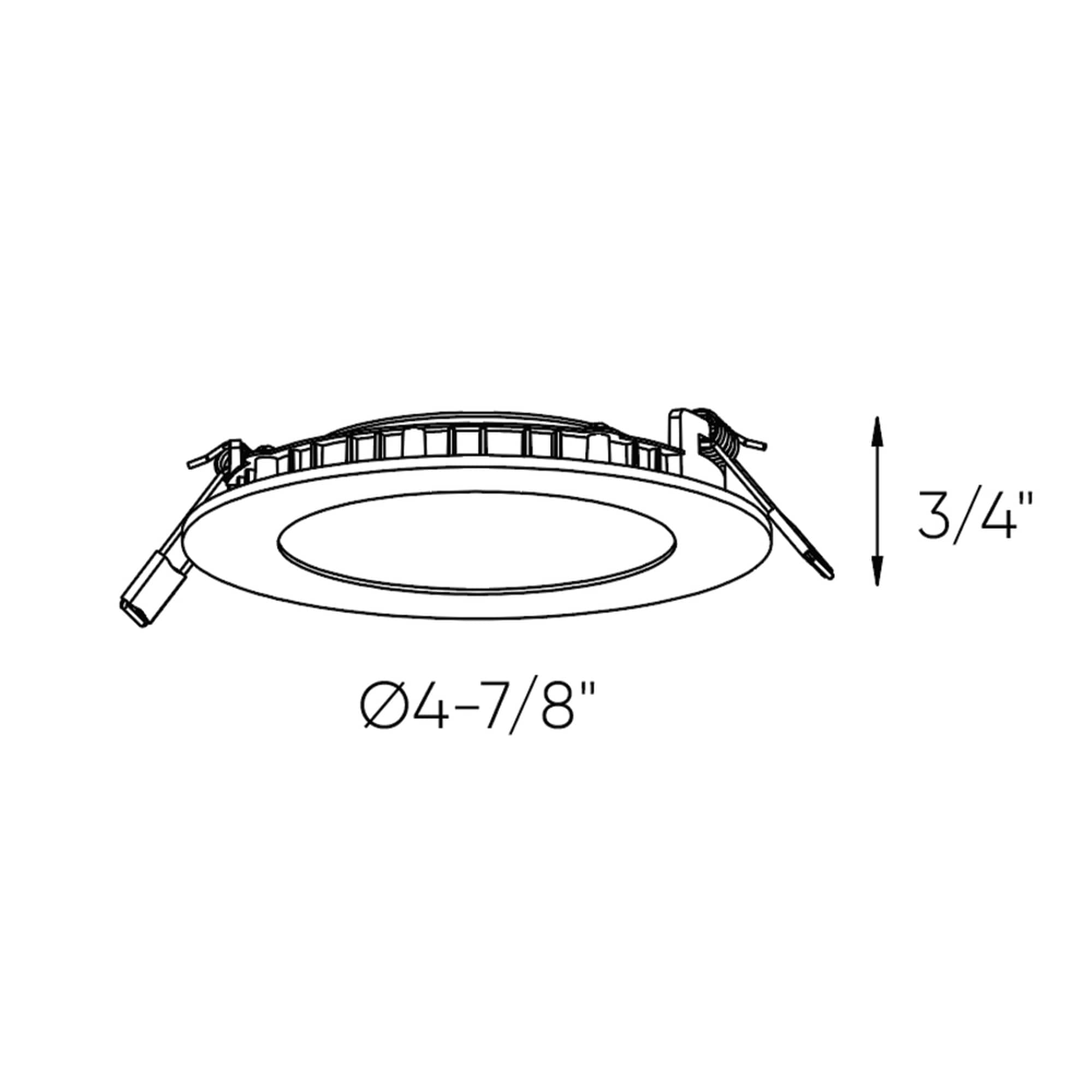 DALS Lighting DCP-PNL4WH Led-Retrofit-Downlight - View #3