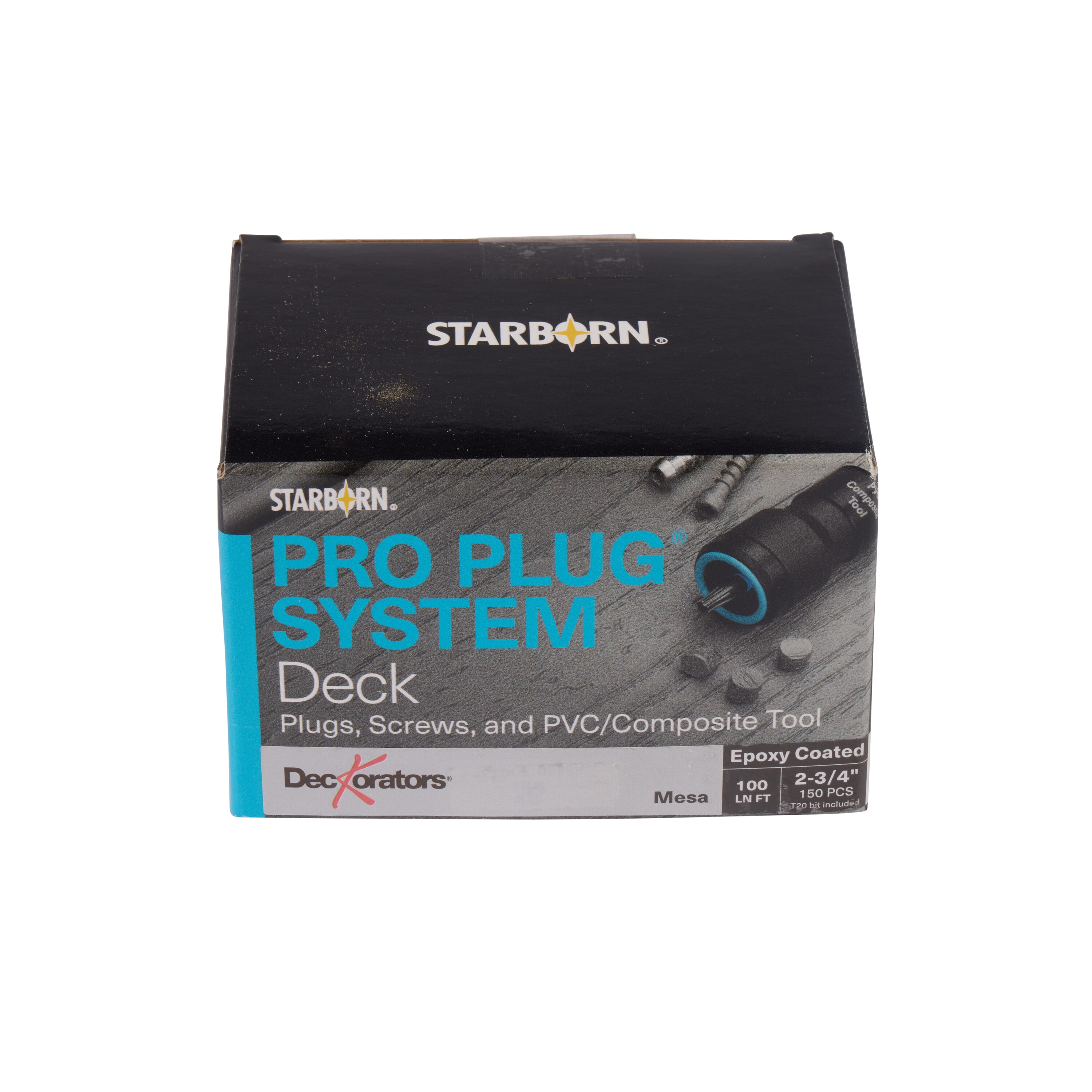 Deckorators 420303 Voyage 2.75 Inches Mesa Hidden Deck Fastener 100 Linear feet ( 150 -Pack )