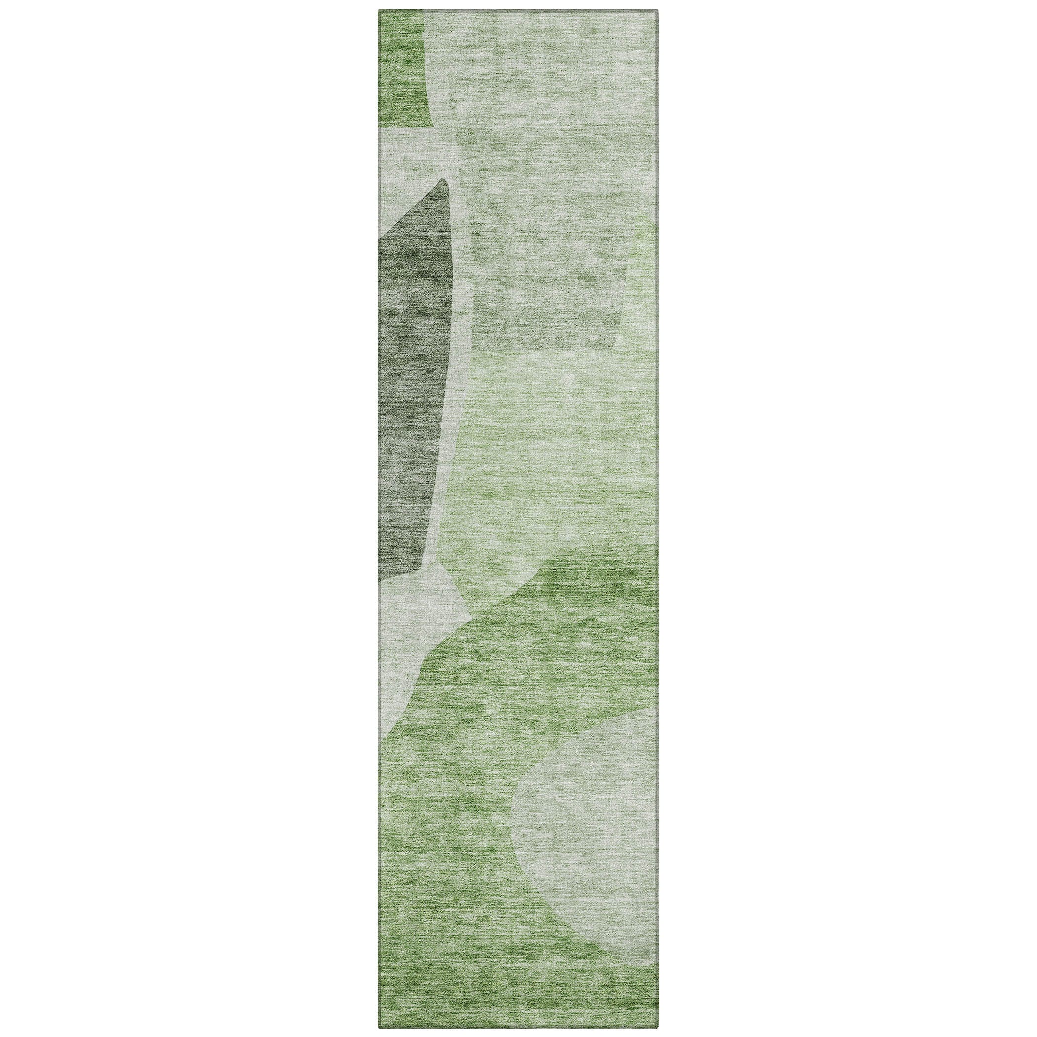 Addison Rugs ACN665AL2X8 Chantille ACN665AL 2 x 7 (ft) Polyester Aloe Rectangular Indoor/Outdoor Geometric Machine washable Area rug