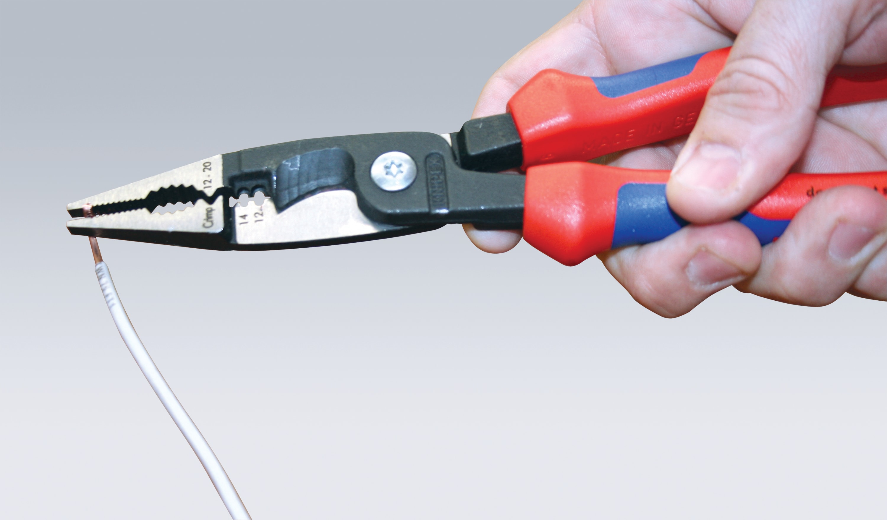 Knipex 6.5 Multifunctional Cable Shears with stripping function - Plastic  Grip