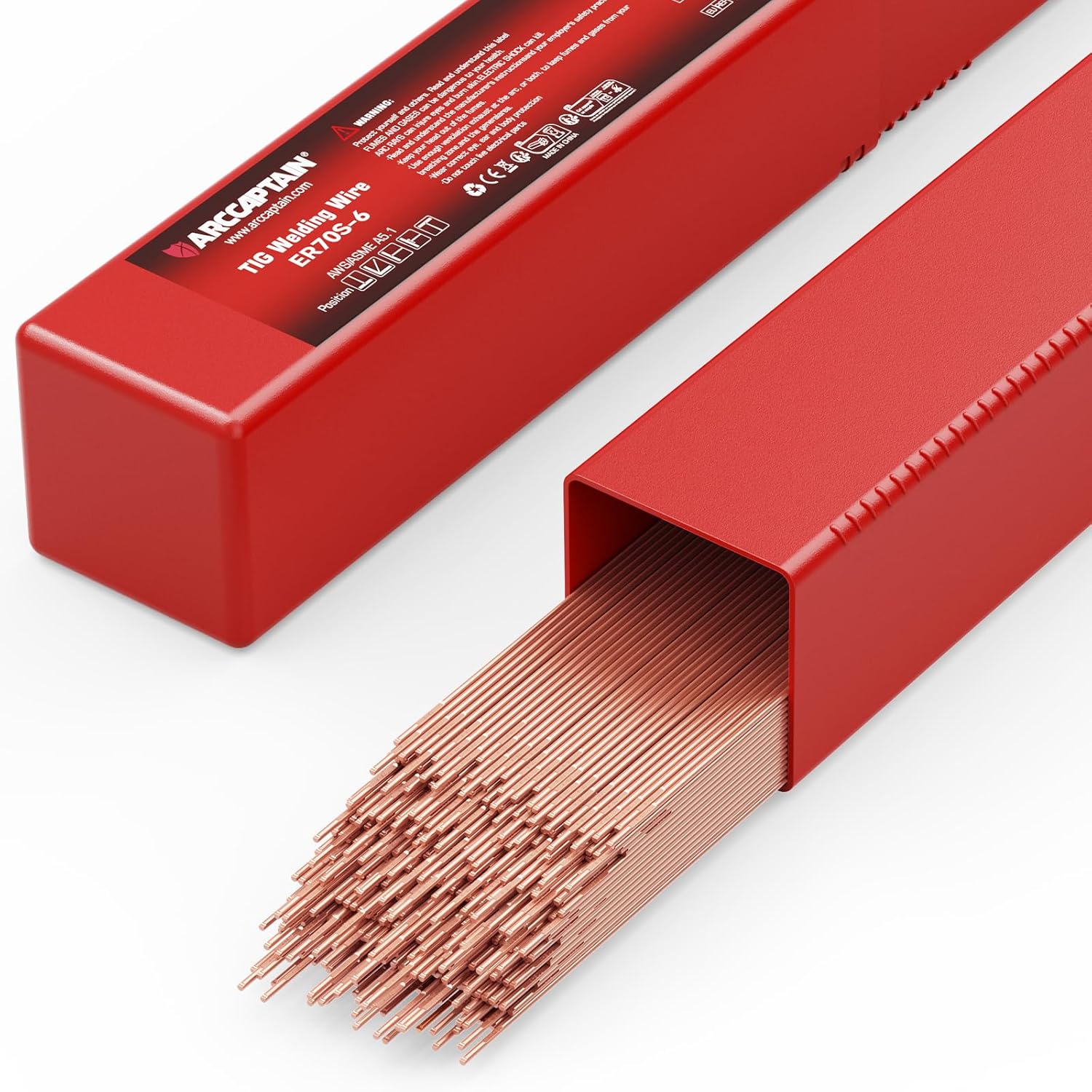 Arccaptain  5 lb Mild Steel TIG Welding Rod 1 16 in Diameter 16 Inch Welding Wire Filler Rod