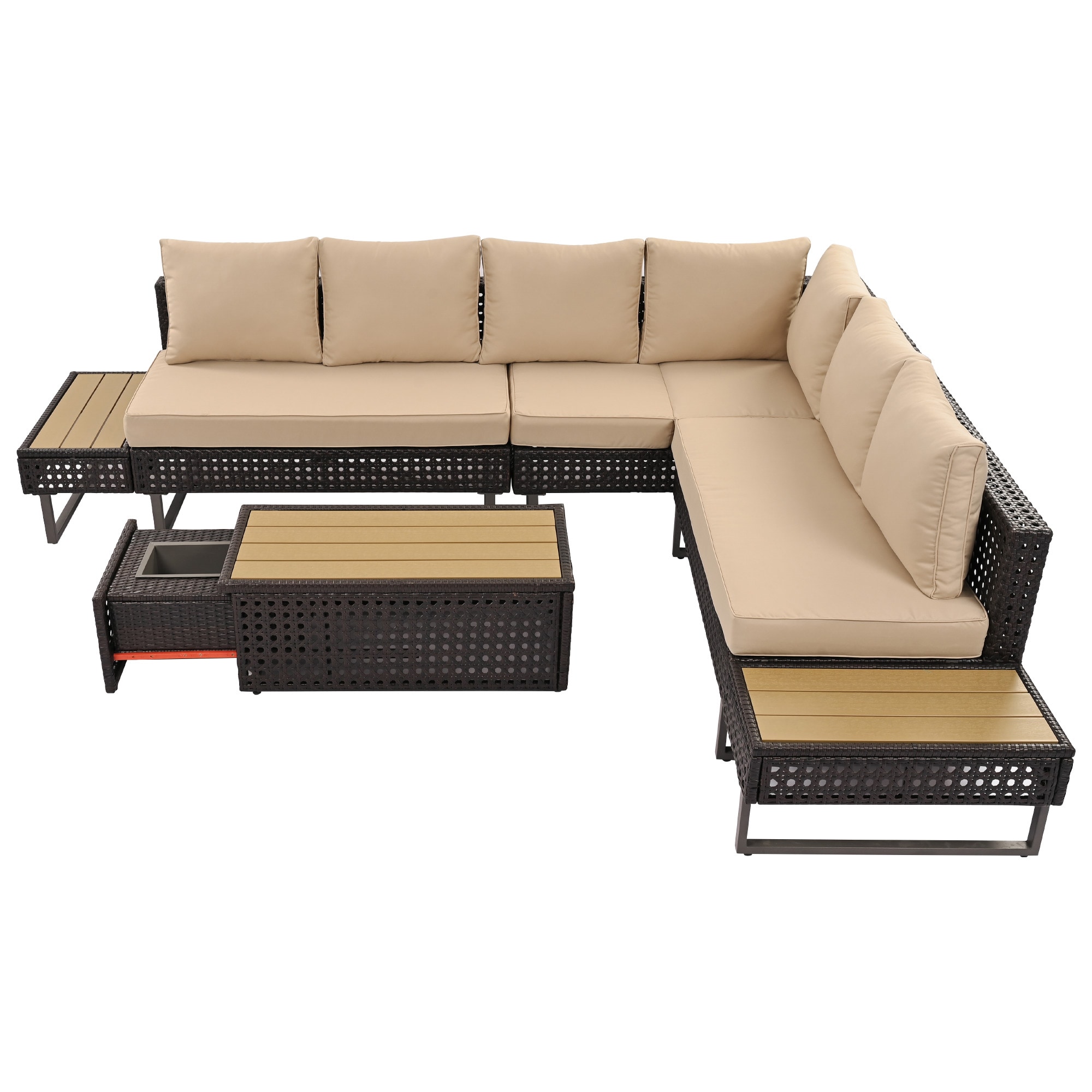 SINOFURN SYB260077BN Patio-Sofas-Daybeds - View #13