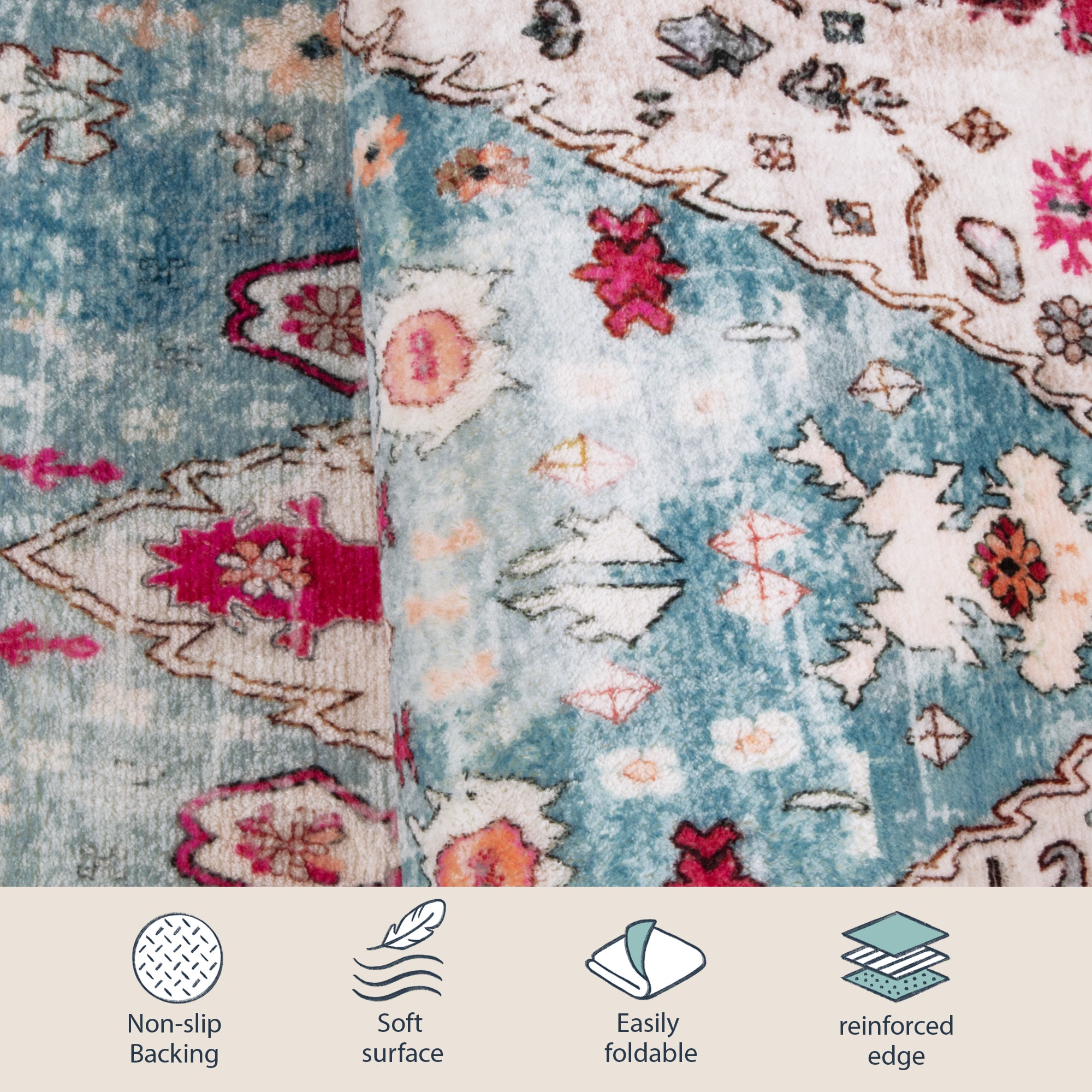 Lahome AR-DYR-001-LB1 rugs - View #4