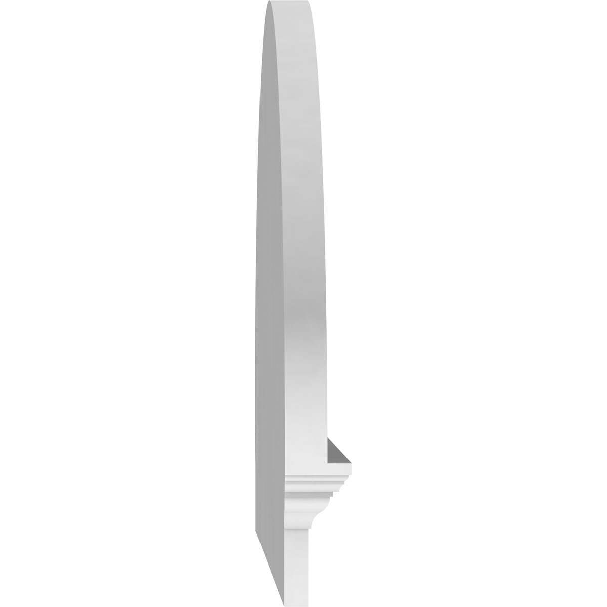 Ekena Millwork PEDPC078X265ELL03 Exterior-Window-Trim - View #4