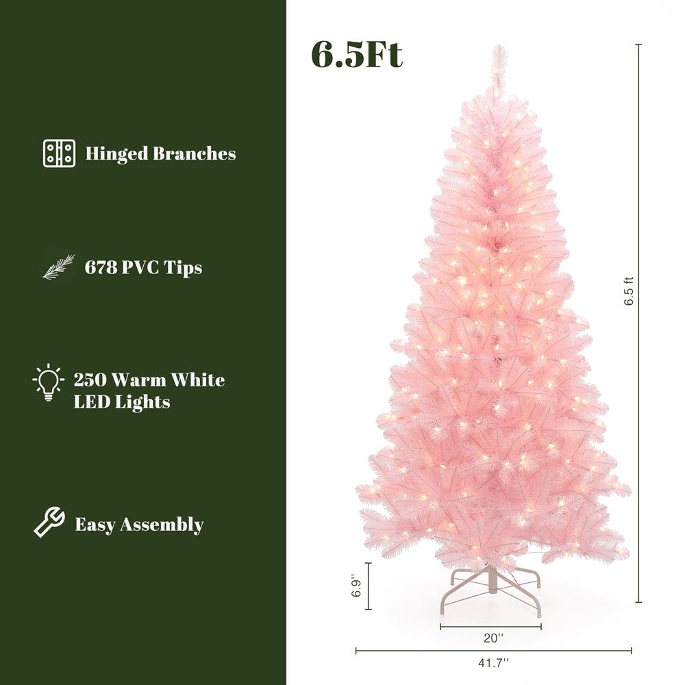 LuxenHome WHAP2053 Artificial-Christmas-Trees - View #7