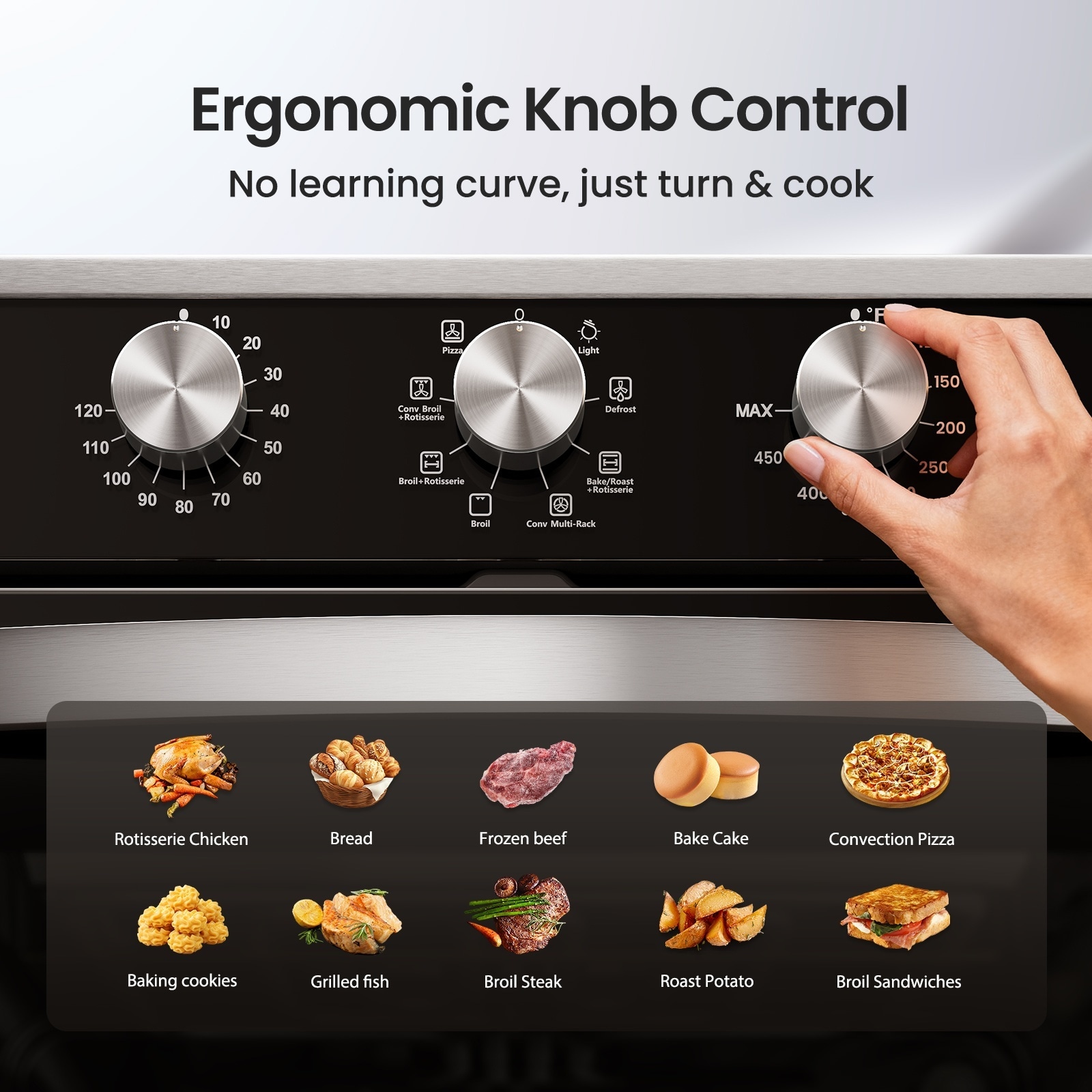 VIKIO OW02-25 Swall-Elec-Oven - View #5