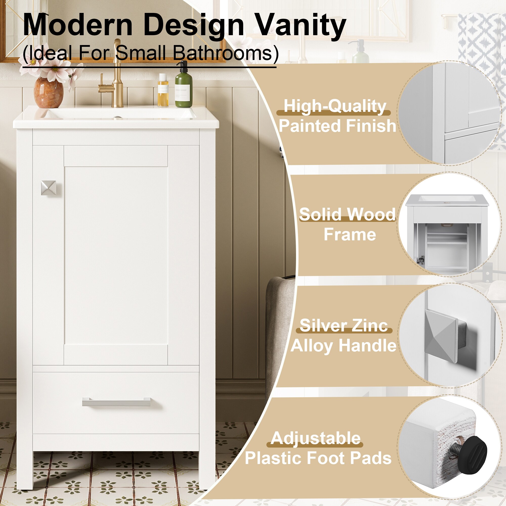ModernLuxe L3P-N729P334854K Bath-Vanity-Combo - View #3