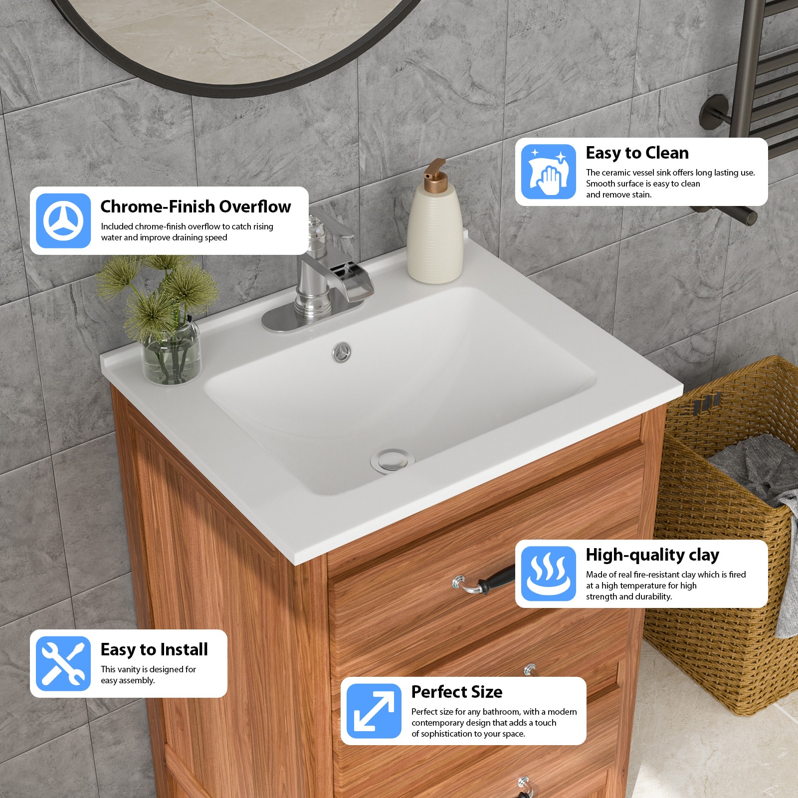 Lordear LD-TXPFLV28 Bath-Sink - View #4