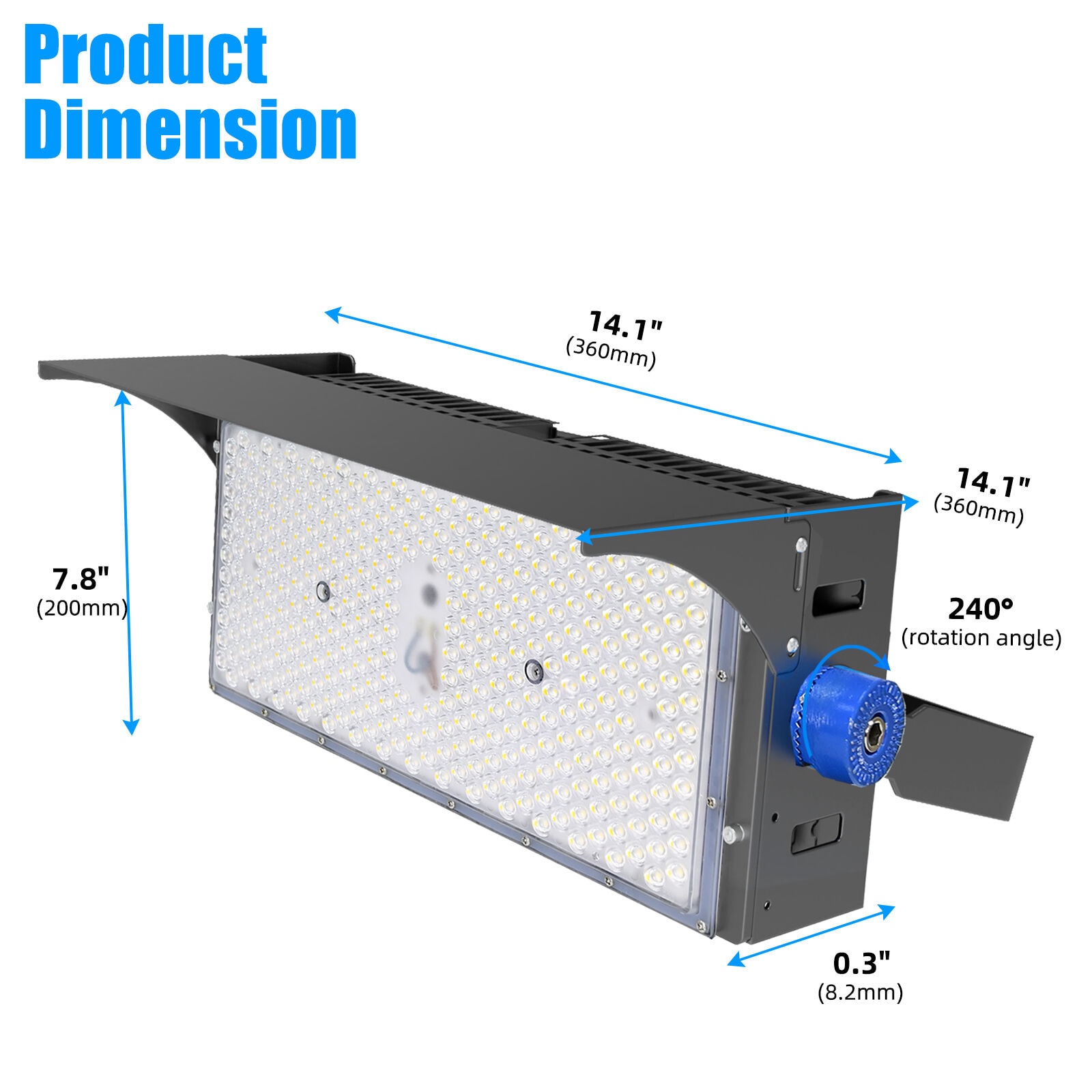 WYZM PL200-2PCS Wall-Pack-Lights - View #5