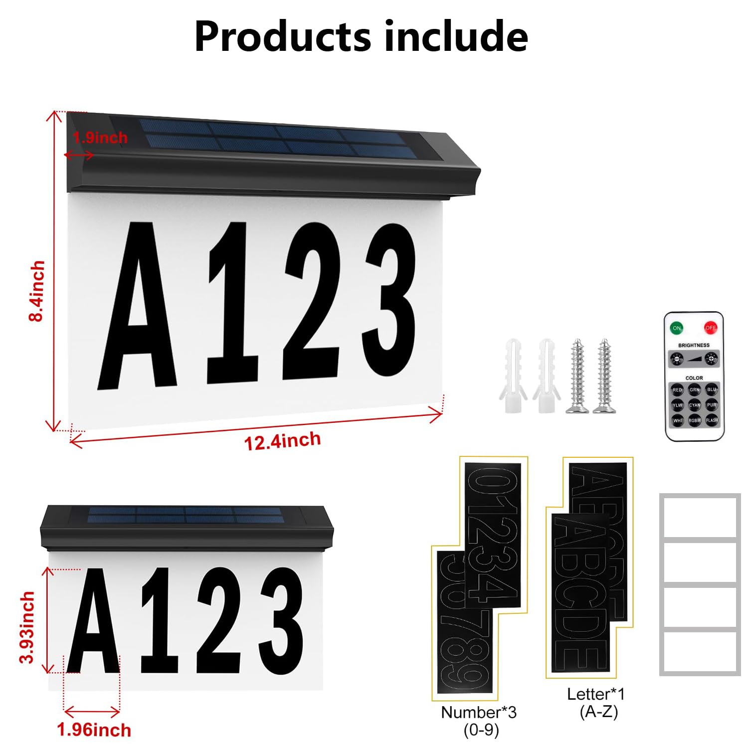 Phyfalip LPF0820P384 Outdoor-Plaques-Holders - View #2