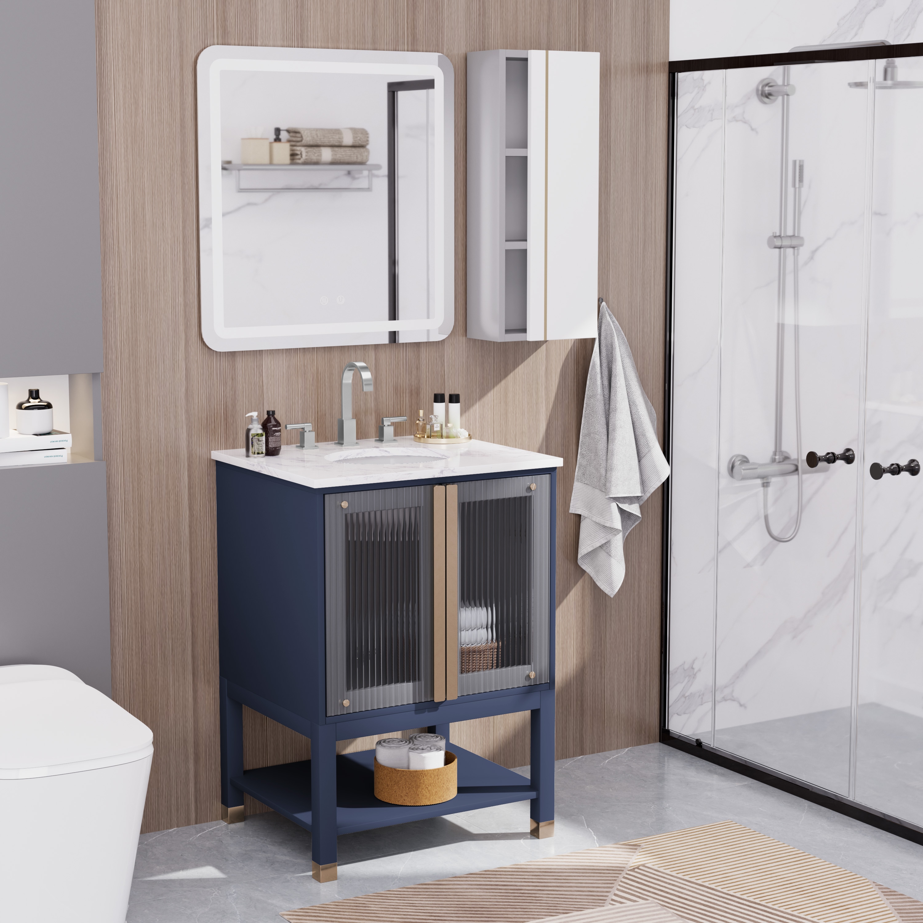 JEAREY PJCY-4P-ML Bath-Vanity-Combo - View #3
