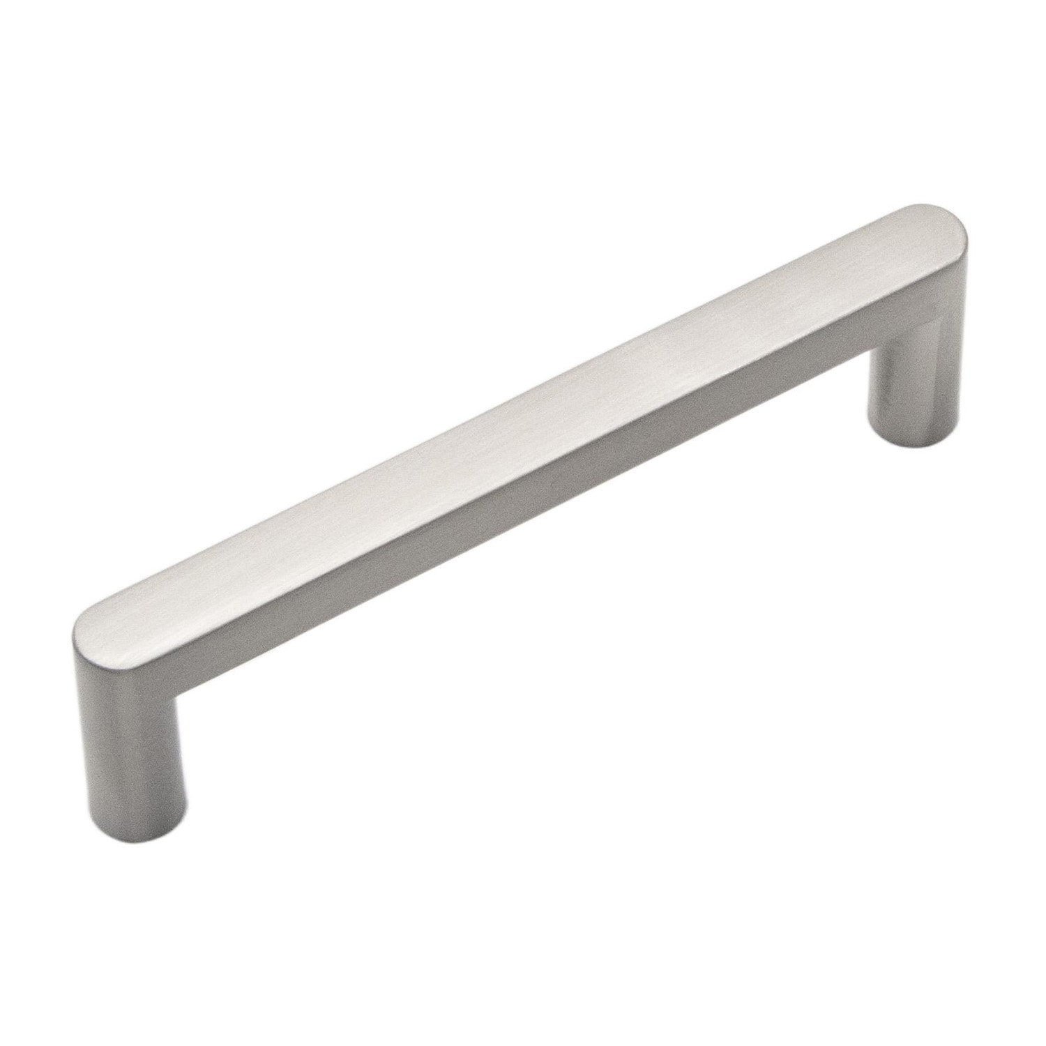 Hickory Hardware Heritage Designs Bristol 3-3/4-in , 96mm Center to Center Satin Nickel Rectangular Handle Drawer Pull 10 -Pack #R080550SNX-10G