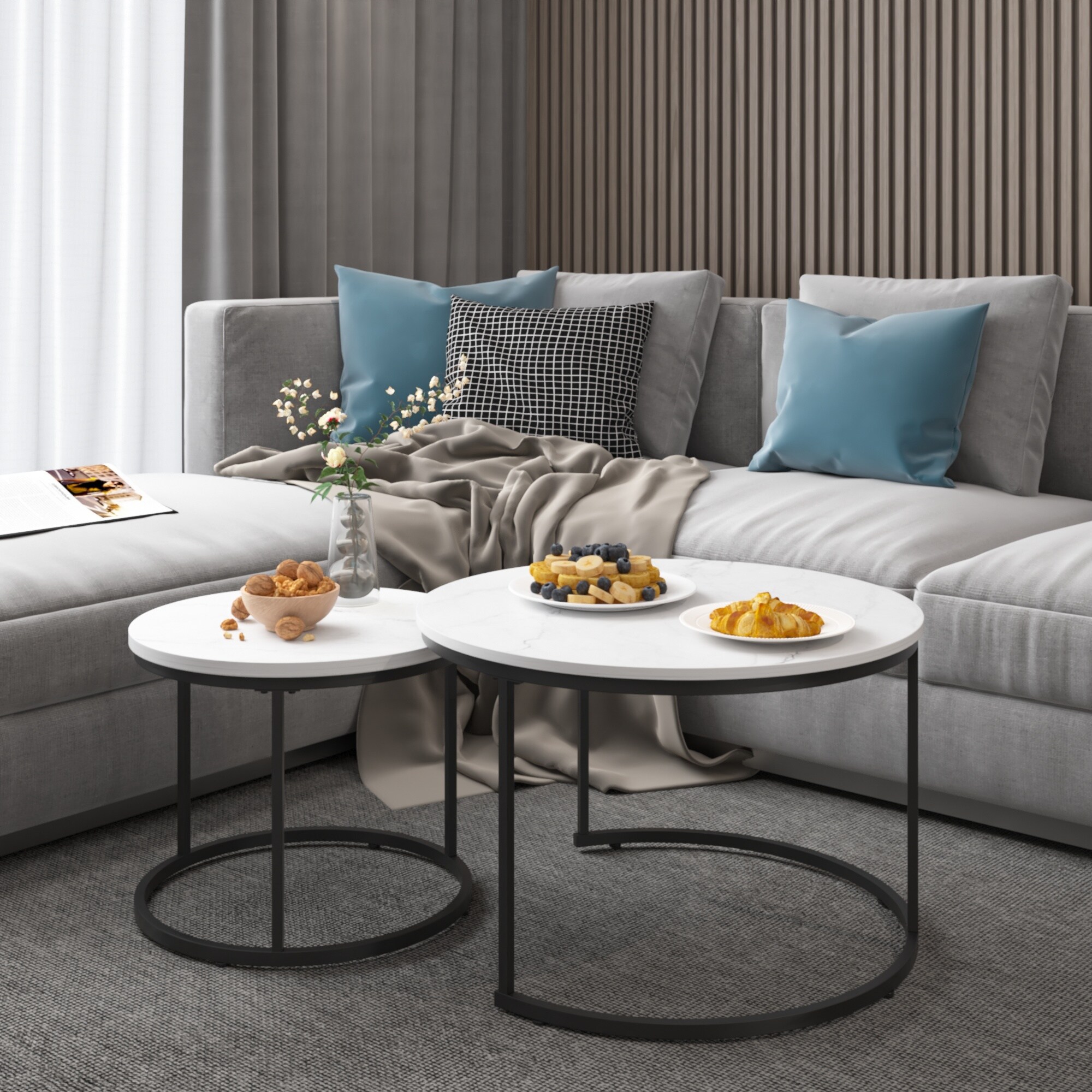 TATAHANCE MO808-25CT-WH Coffee-Tables - View #6