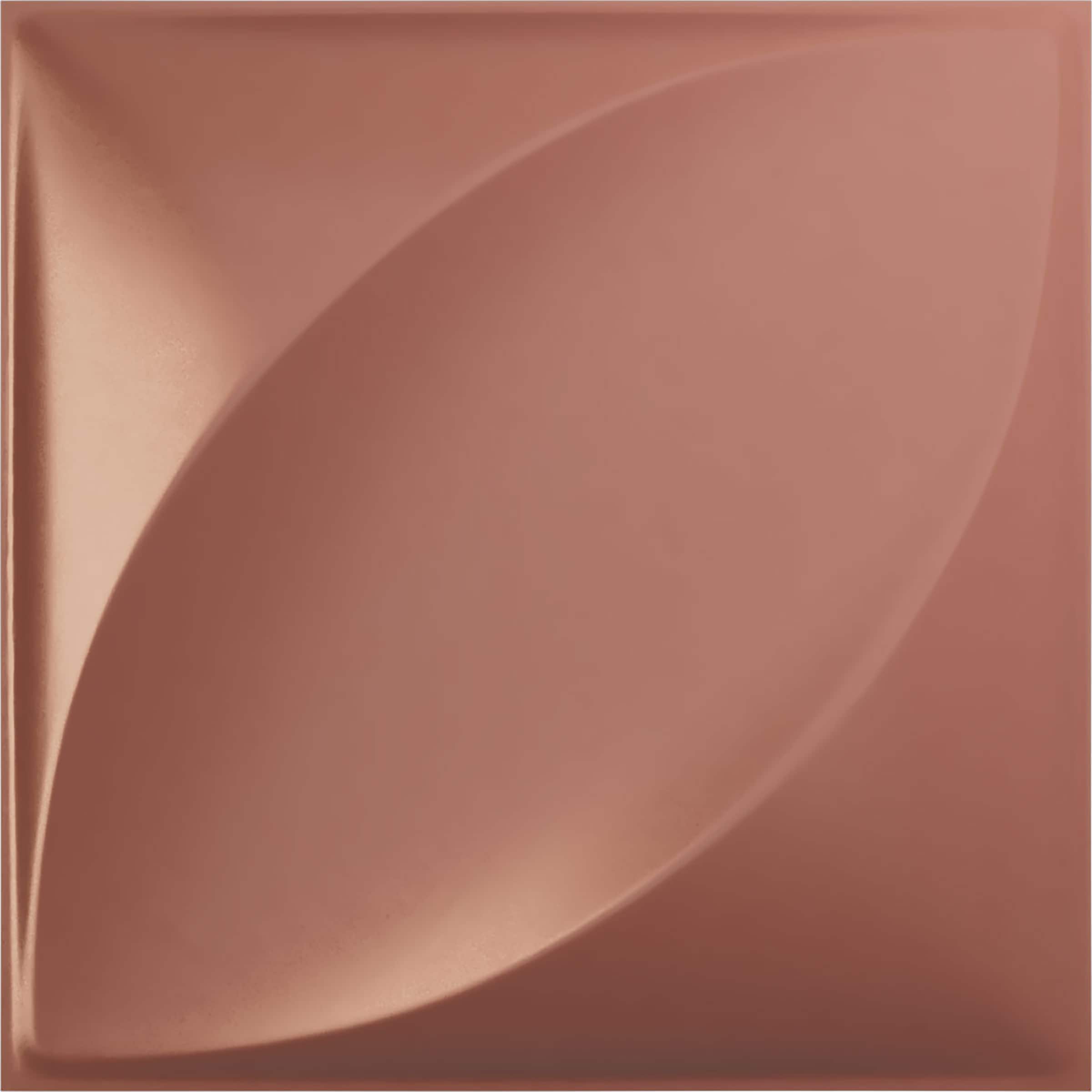 Ekena Millwork WP12X12MLFCP-CASE-12 11-7/8-in x 11-7/8-in Embossed Paintable/Stainable Pink PVC Wall Panel ( 12 -Pack, Covers 11.76-sq ft )