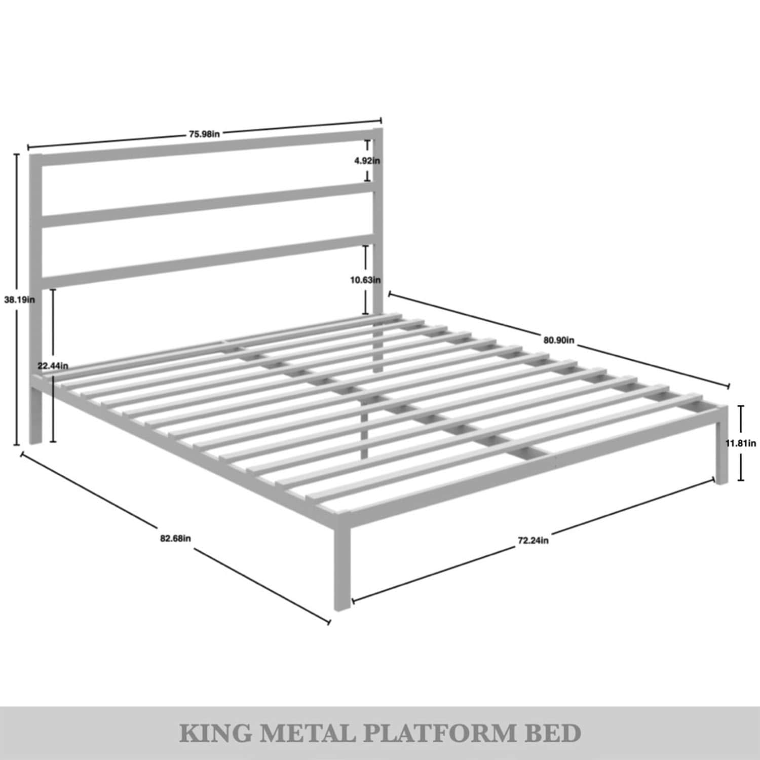 CasePiece CMB031KPL-BK-MT beds - View #8