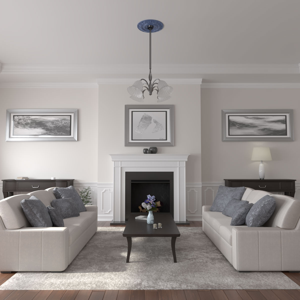 Ekena Millwork CM20BXAMF Ceiling-Medallions - View #5