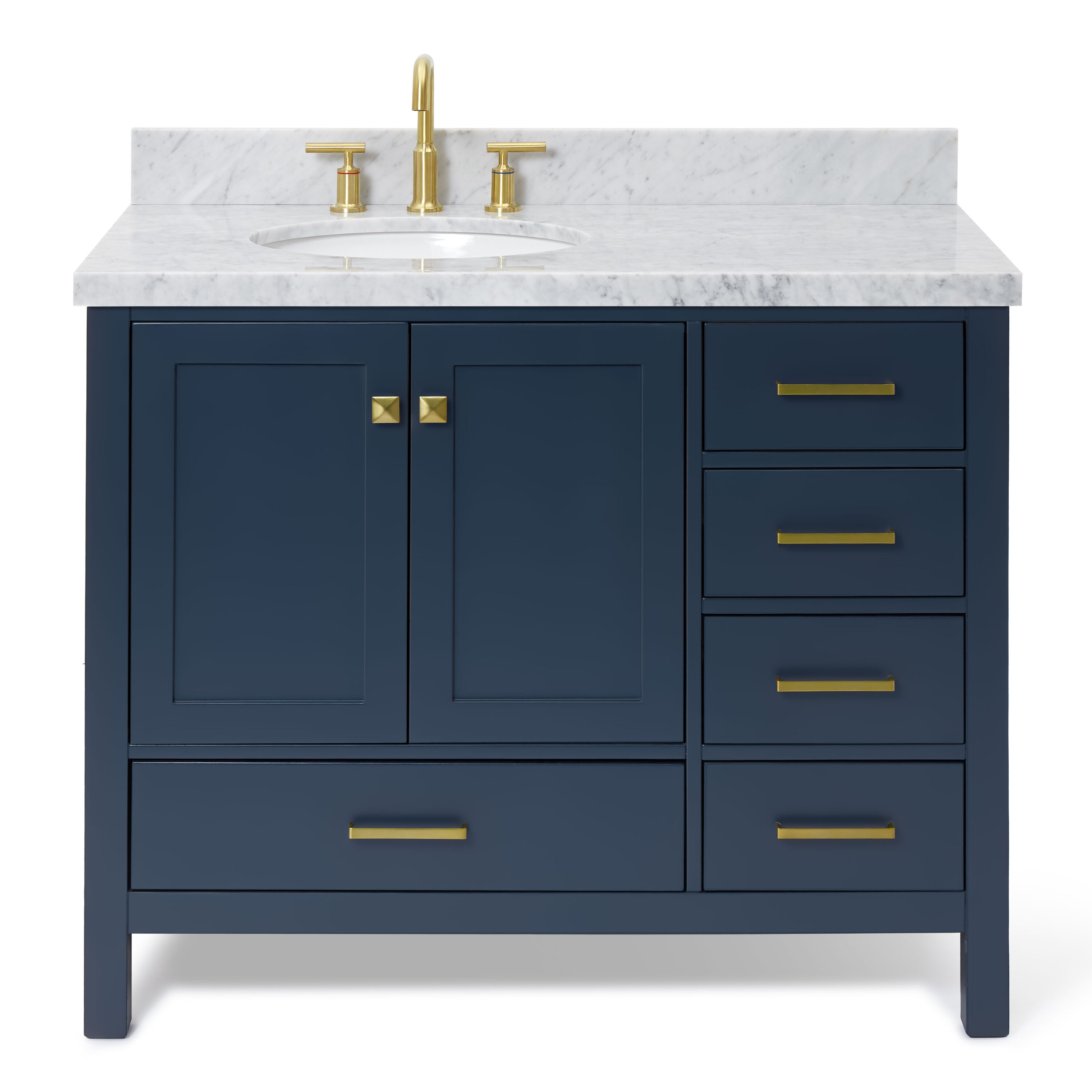 ARIEL A043S-L-VO-MNB Bath-Vanity-Combo - View #2