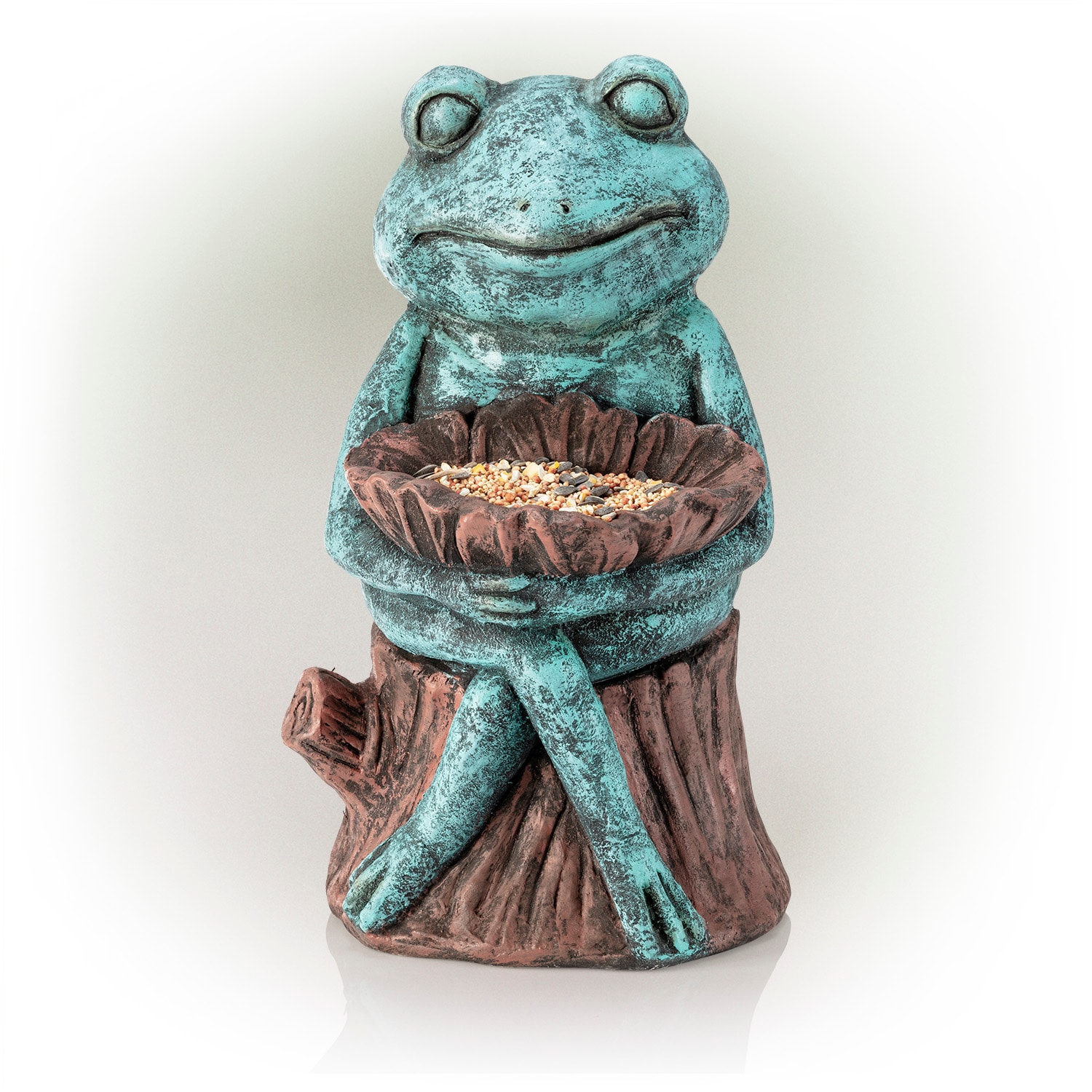 Alpine Corporation ZEN714 16-Inches H x 9-Inches W Multiple colors/finishes Garden Statue