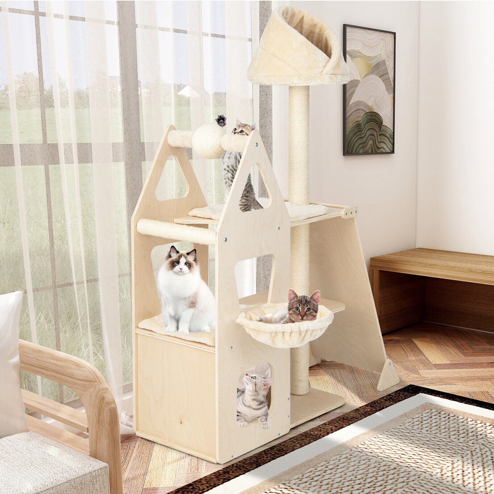 SUGIFT LW018SUGHY1117 Cat-Trees - View #2