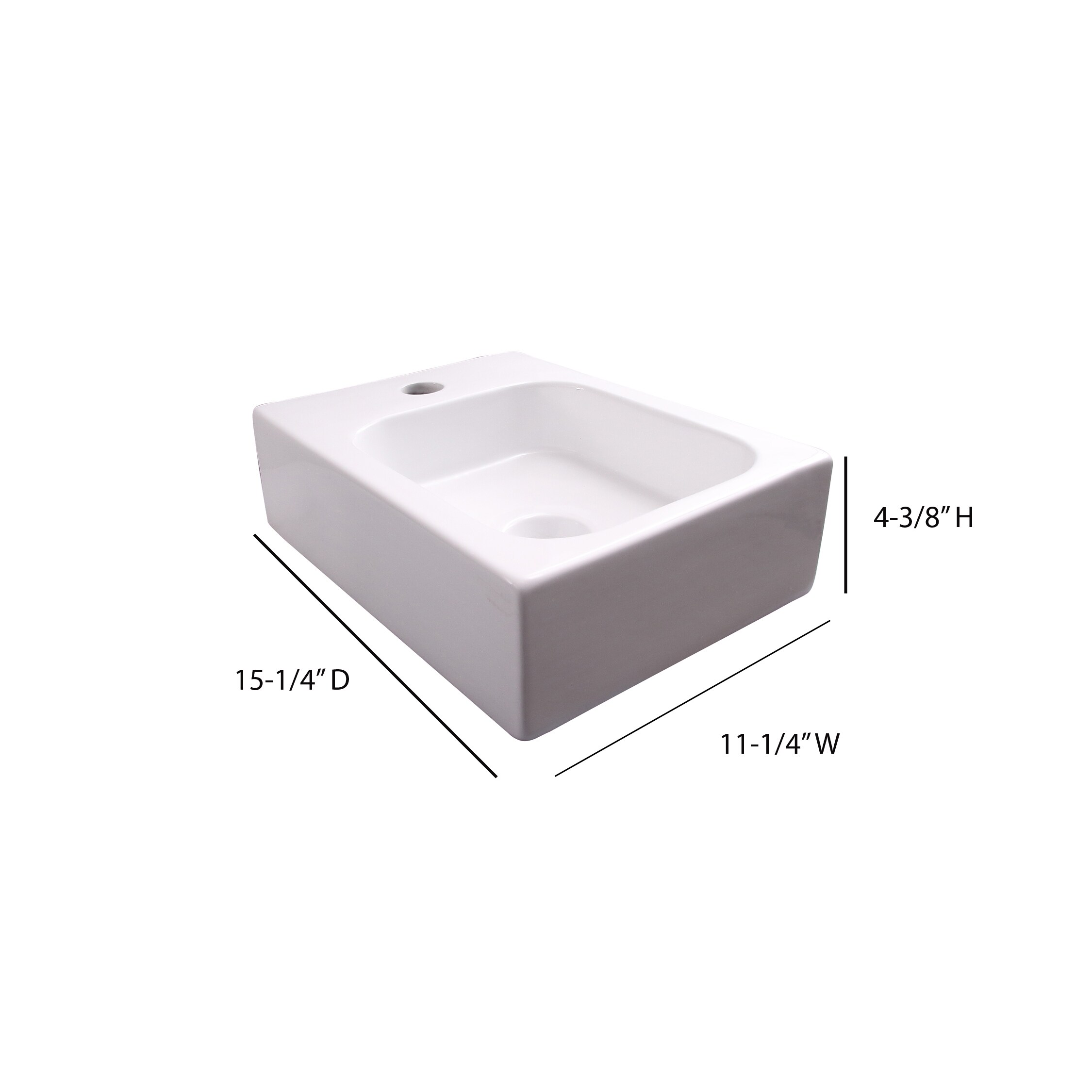 Barclay 4-9052WH Bath-Sink - View #4