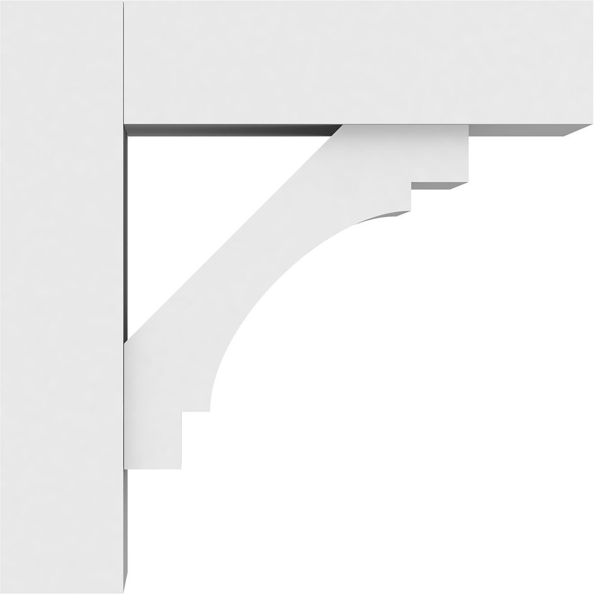 Ekena Millwork BKTP05X12X12MRC05 Exterior-Brackets-Braces - View #3