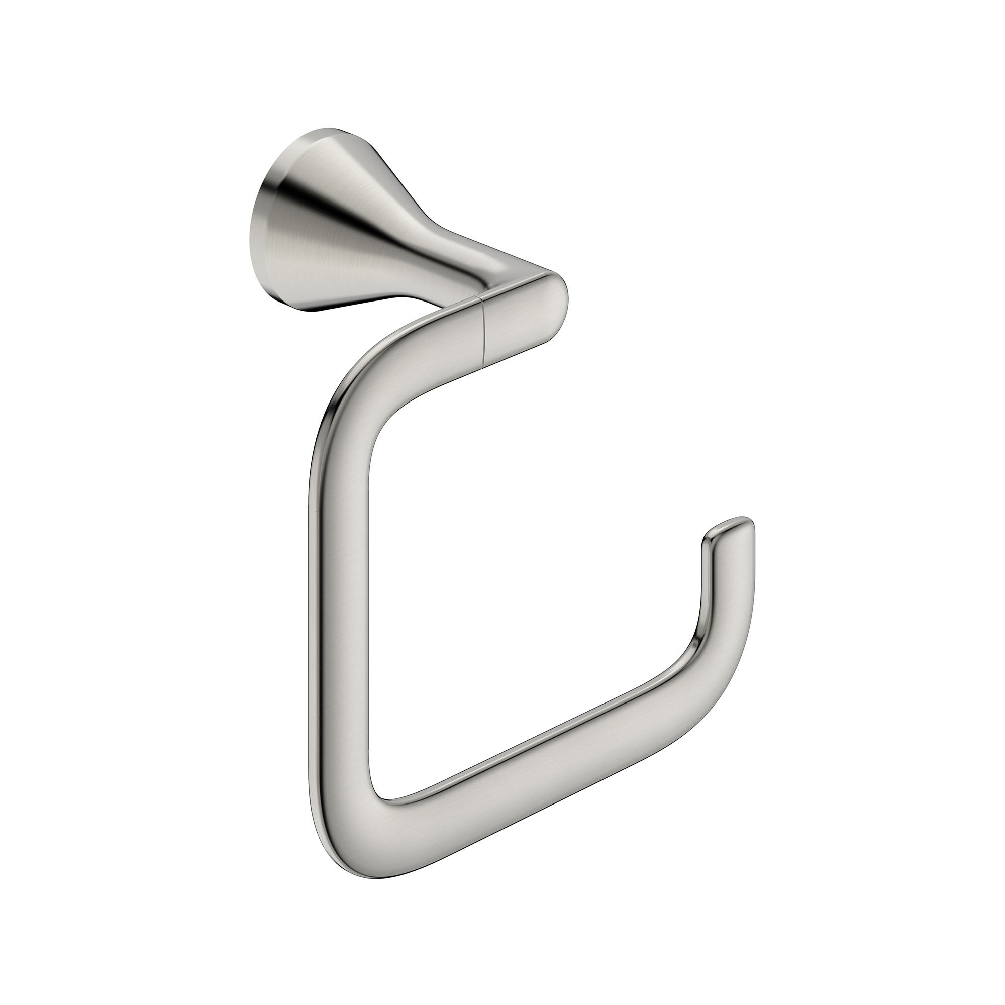American Standard 7061190.295 Aspirations Brushed Nickel Wall mount Single Towel Ring