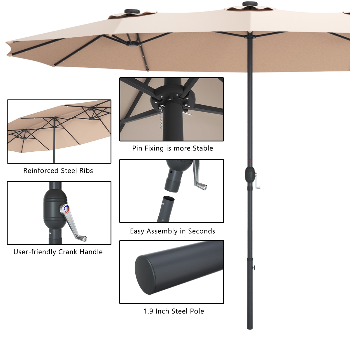 Iseryn GS084BE70 Umbrellas-2 - View #3
