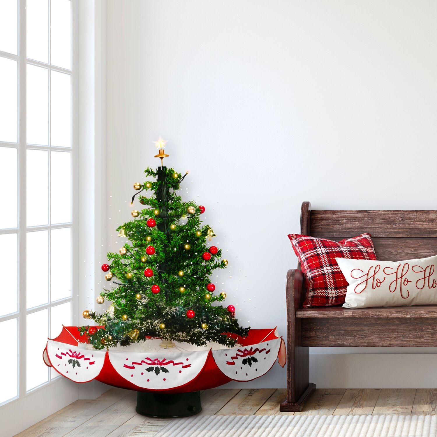 Fraser Hill Farm FSTR029A-RD Artificial-Christmas-Trees - View #8