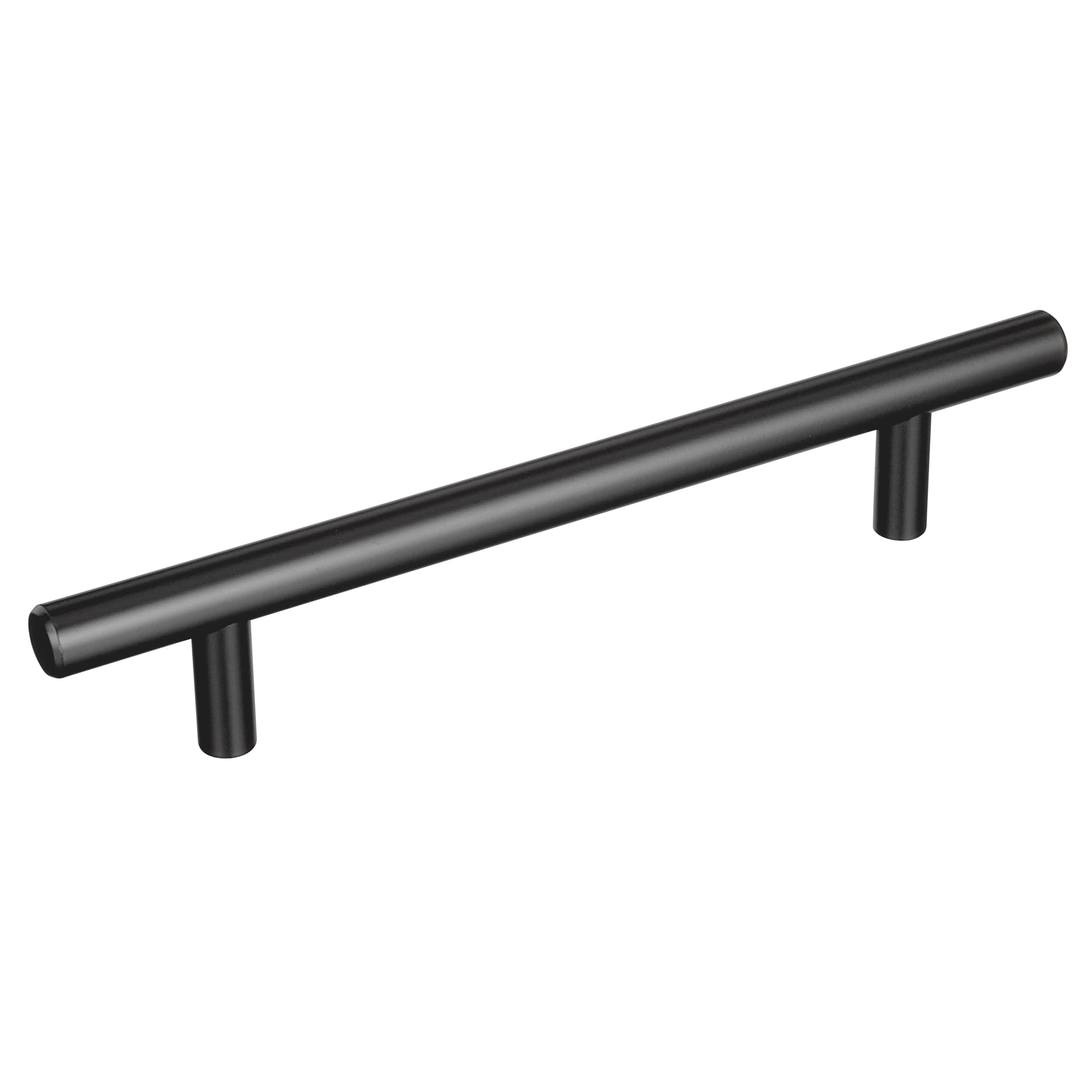 Amerock BP40517MB Bar Pulls 5-1/16-in , 128mm Center to Center Matte Black Cylindrical Bar