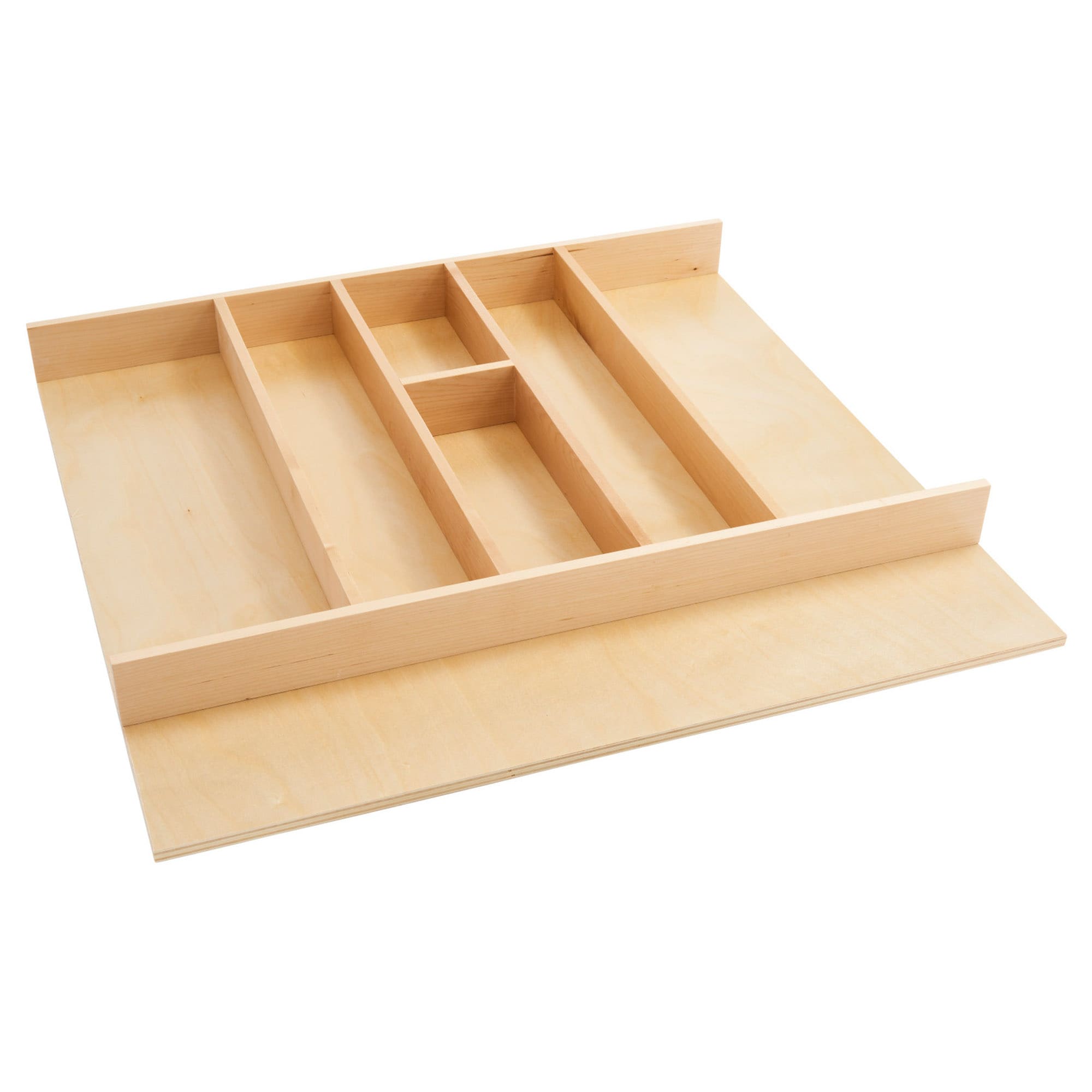 Wooden Drawer Organizer, Divided Storage Box, Tray, 12 Grids, 13.2