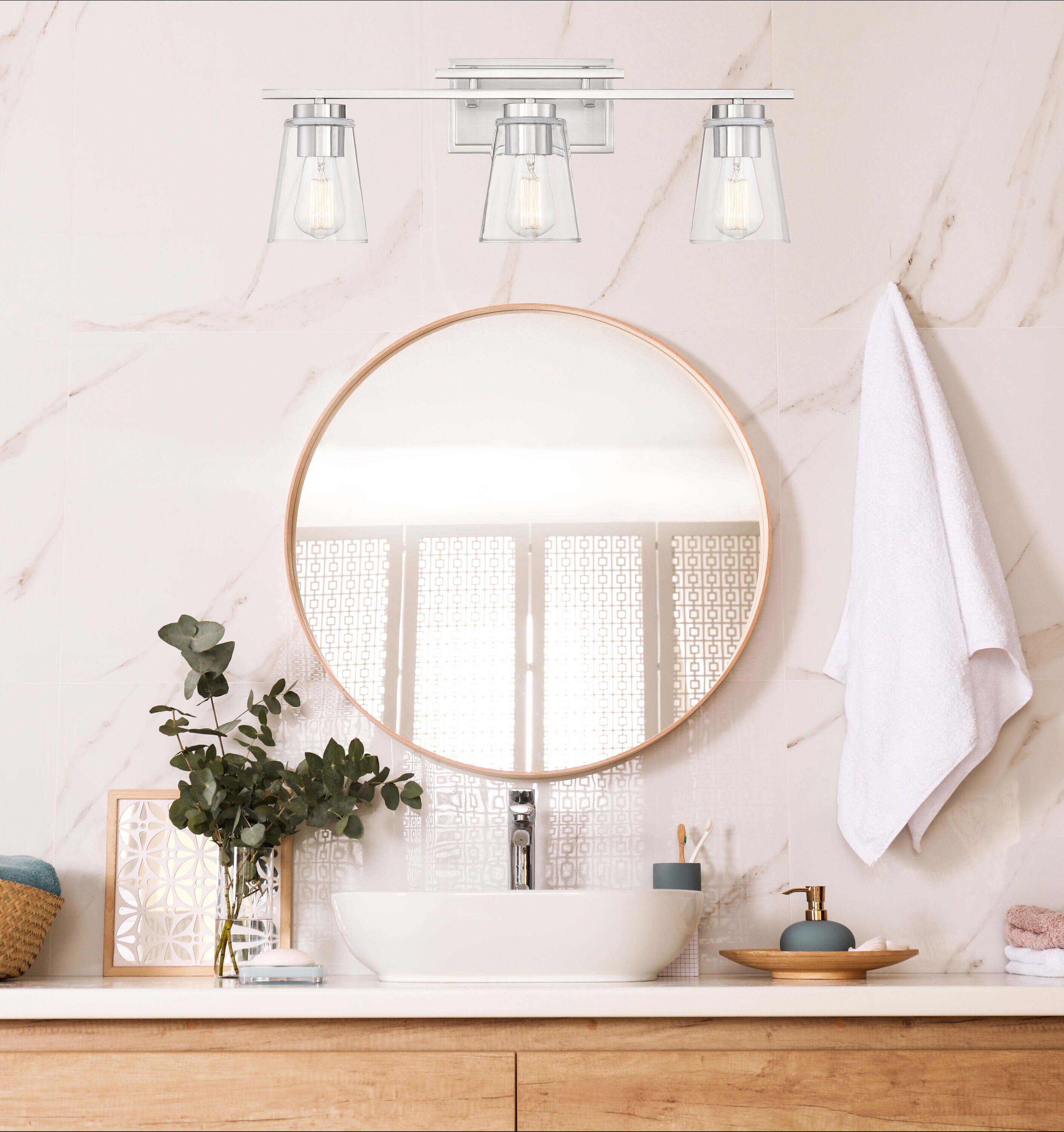 Savoy House Essentials 8-1020-3-SN b089995 - View #7