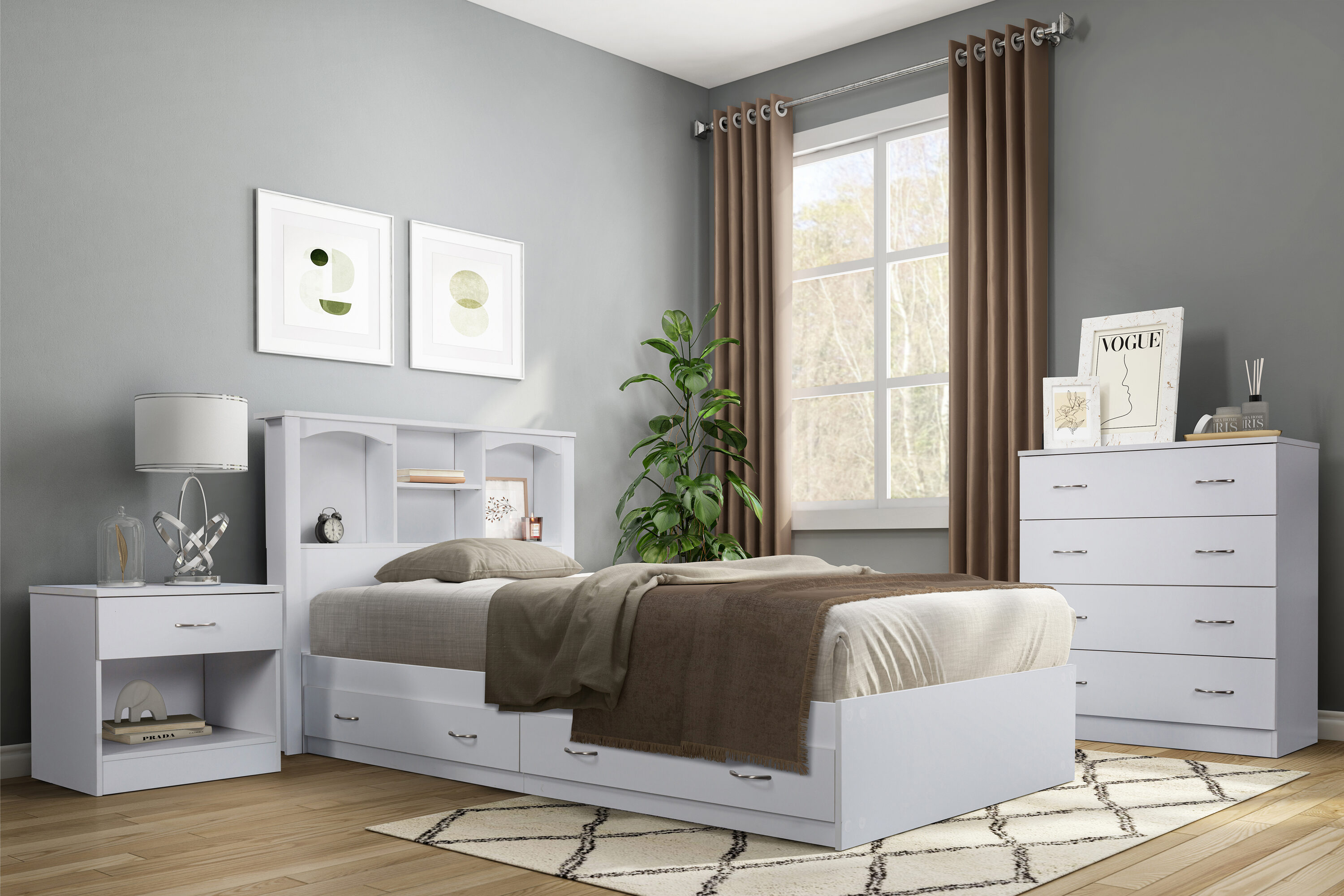 OSHOME 6010K Bedroom-Sets - View #2