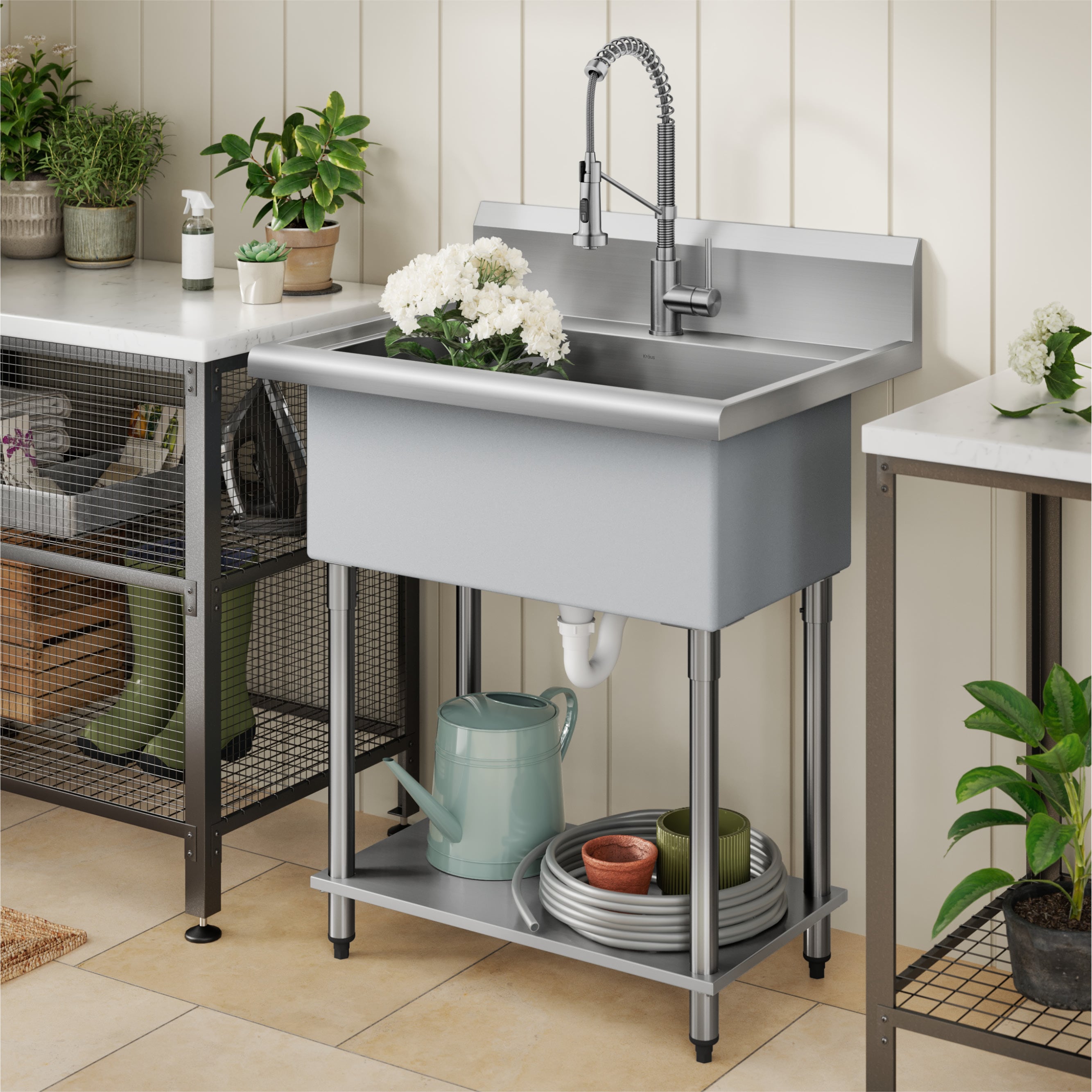 Kraus KHS230-32 Laundry-Tubs-Utility-Sinks - View #2
