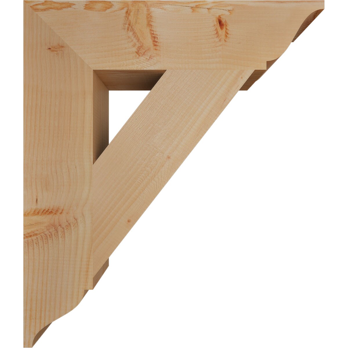Ekena Millwork BKT06X26X30TRA01SDF Exterior-Brackets-Braces - View #3