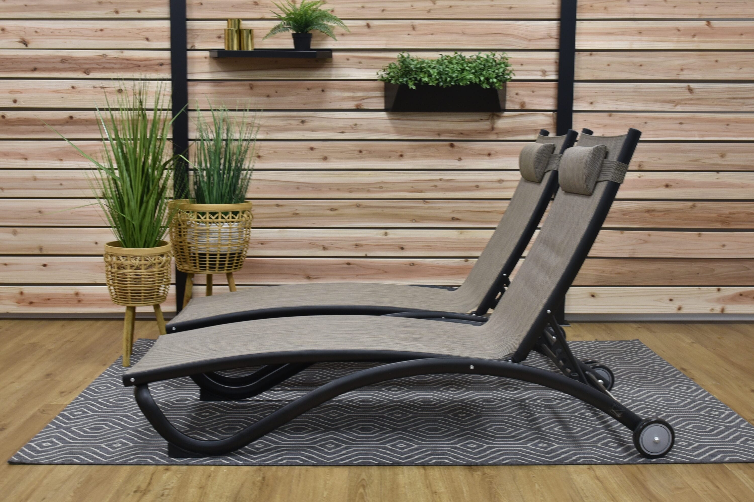 Vivere GLEL2-GR Patio-Chairs - View #4