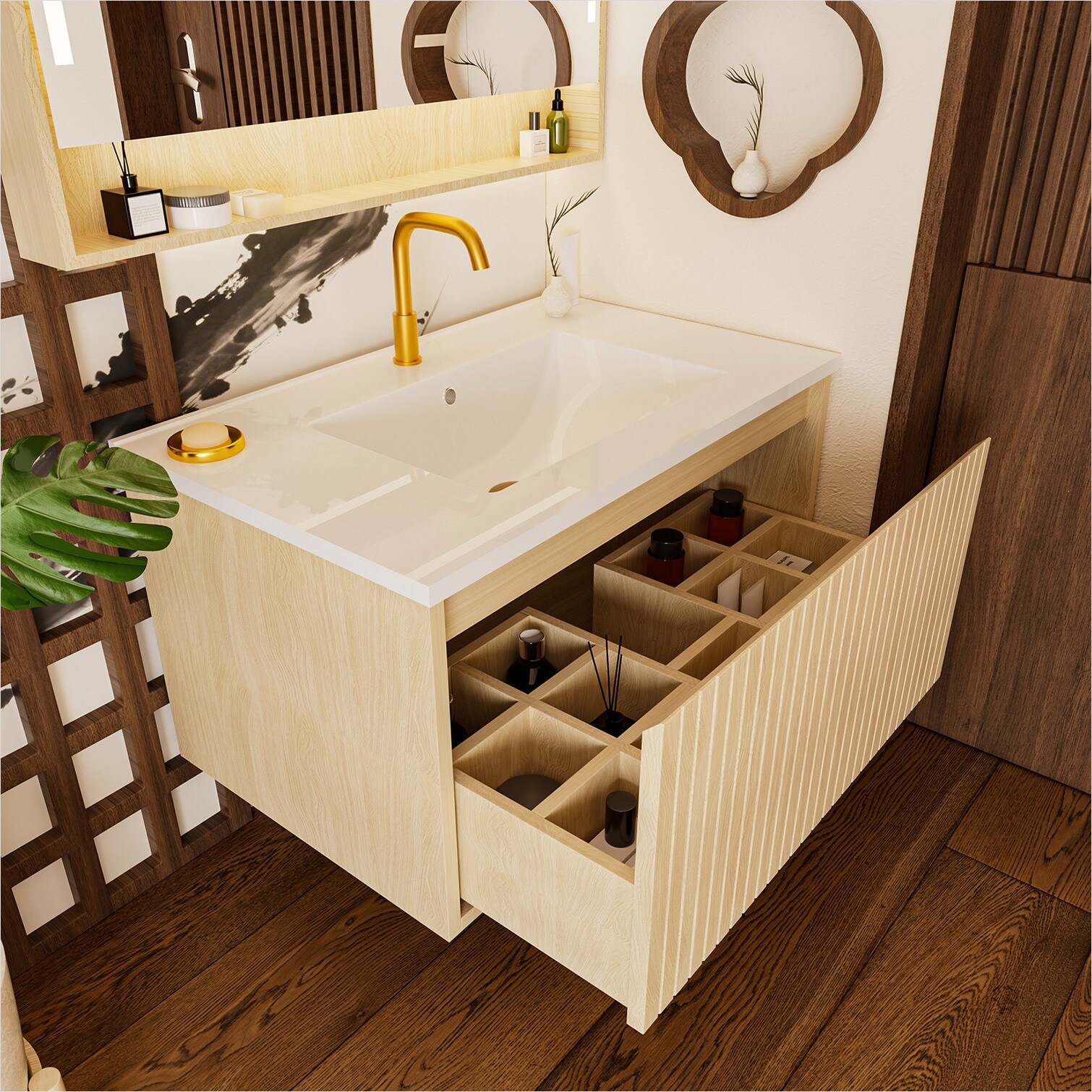 SunJet XWAEB8FNOPID Bath-Vanity-Combo - View #6