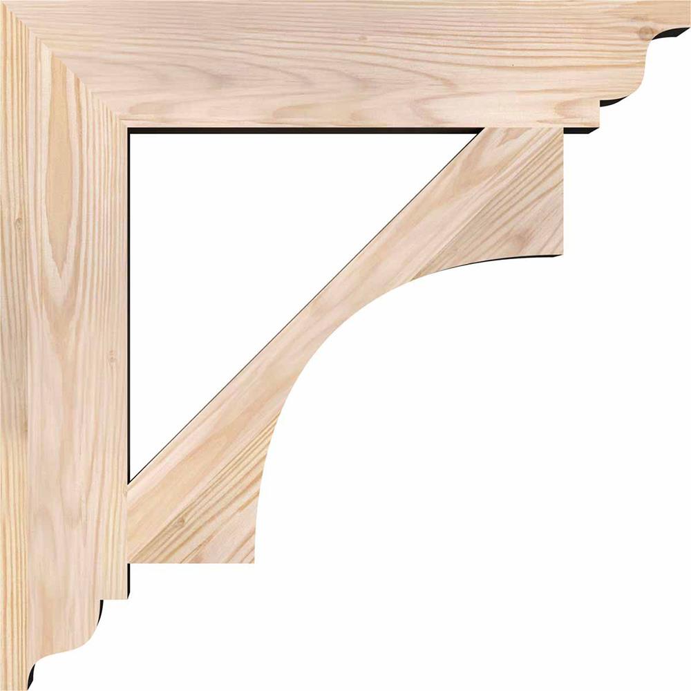 Ekena Millwork BKT04X20X20WTL01SDF Exterior-Brackets-Braces - View #3